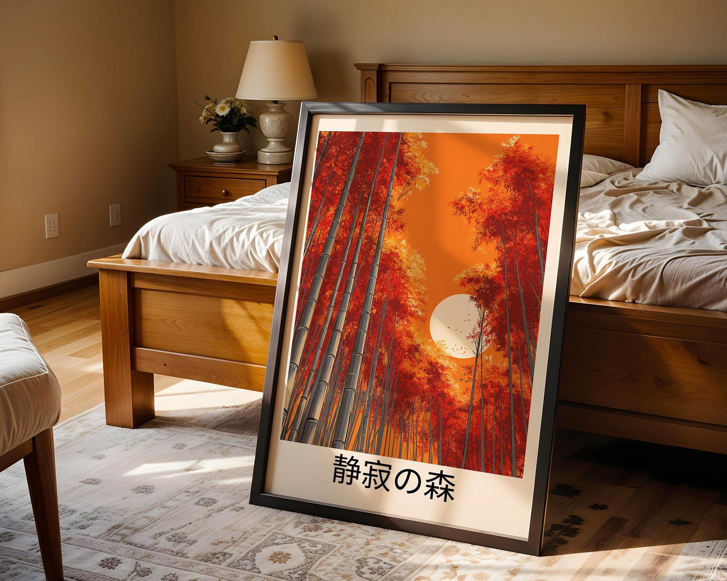 Japanese Wall Art | Japanese Bamboo Art Print