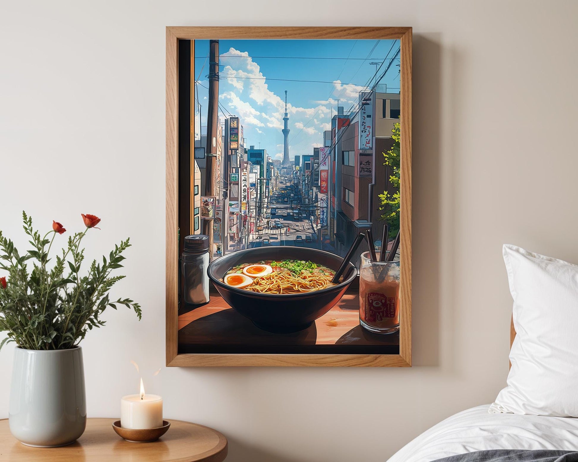 Japanese Wall Art | Tokyo Ramen Wall Art