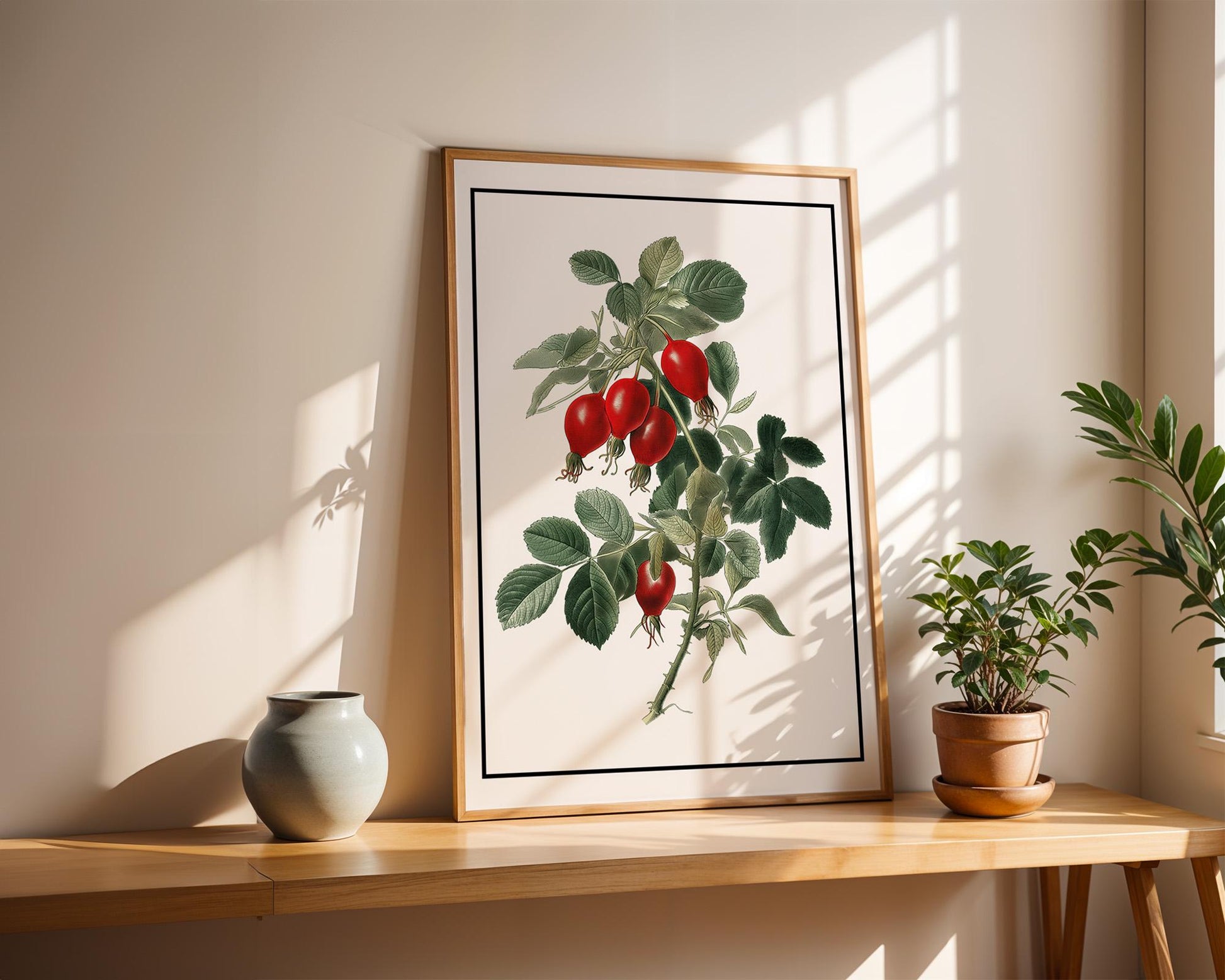 Flower Wall Decor | Modern Floral Art Print