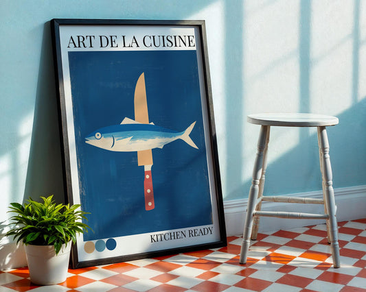 Kitchen Wall Art | Fish Art Print