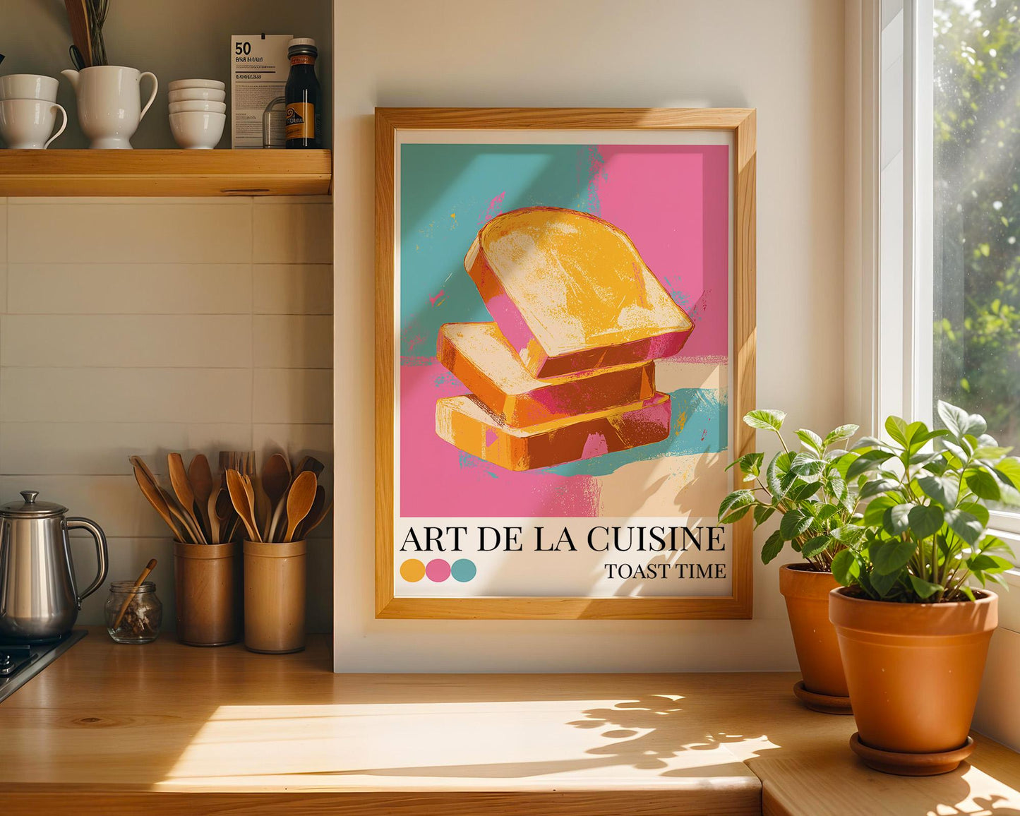 Kitchen Wall Art | Toast Art Print
