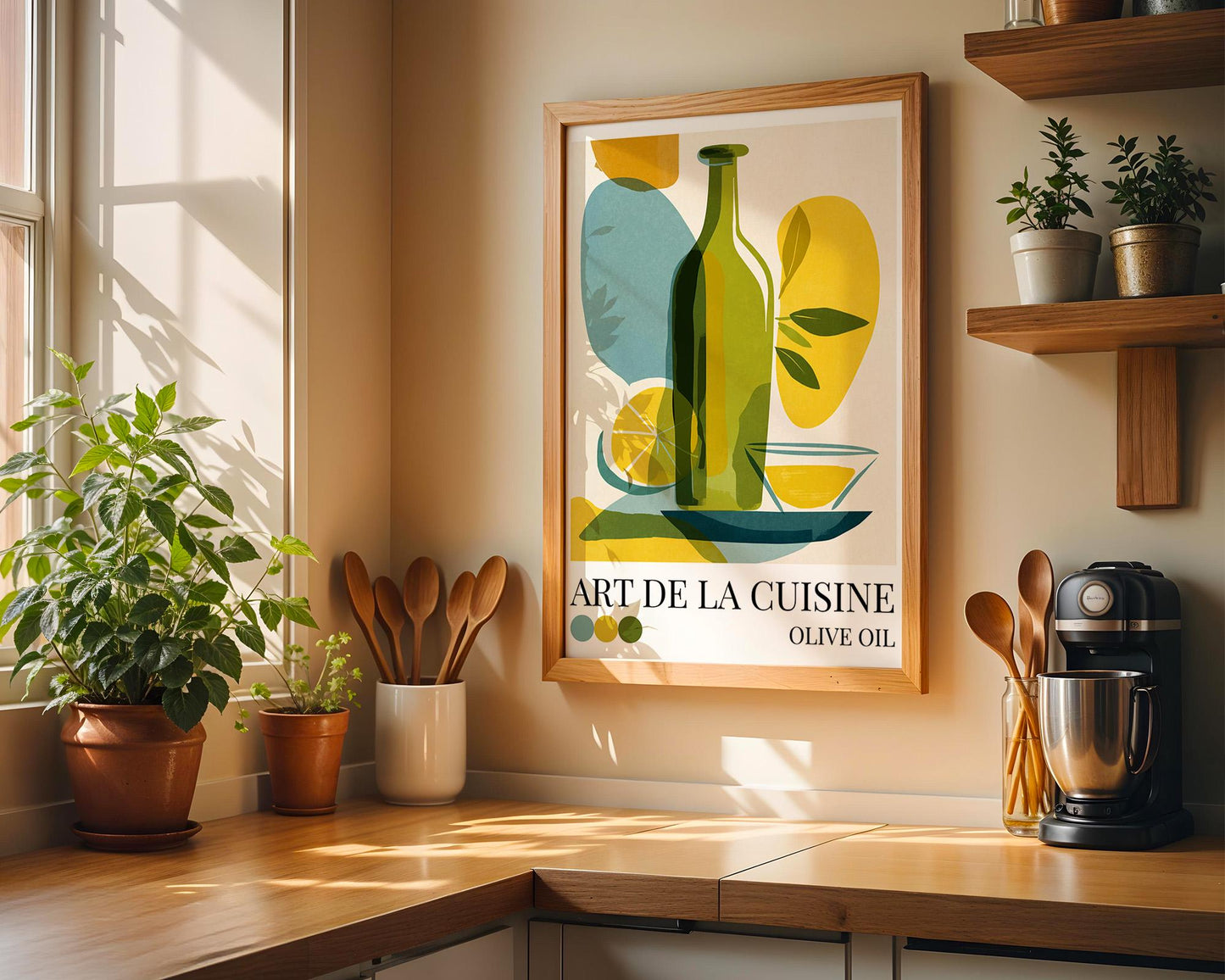 Kitchen Wall Art | Olive Oil Wall Art