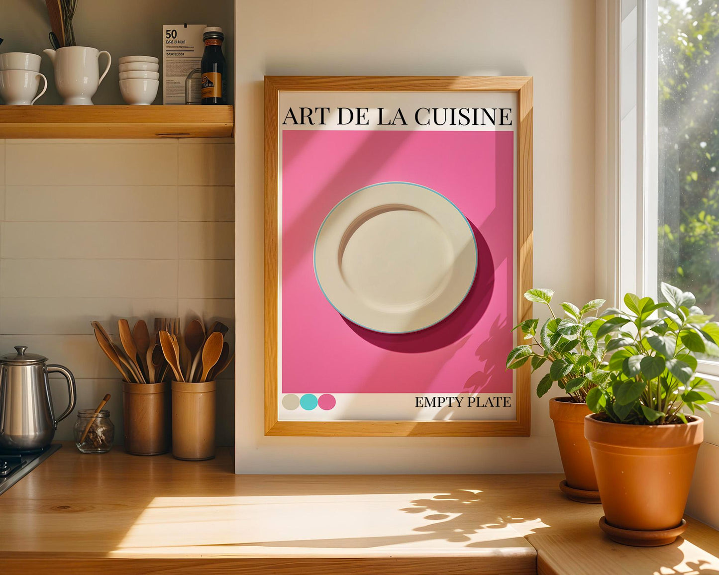 Kitchen Wall Art | Bold Dining Art Print