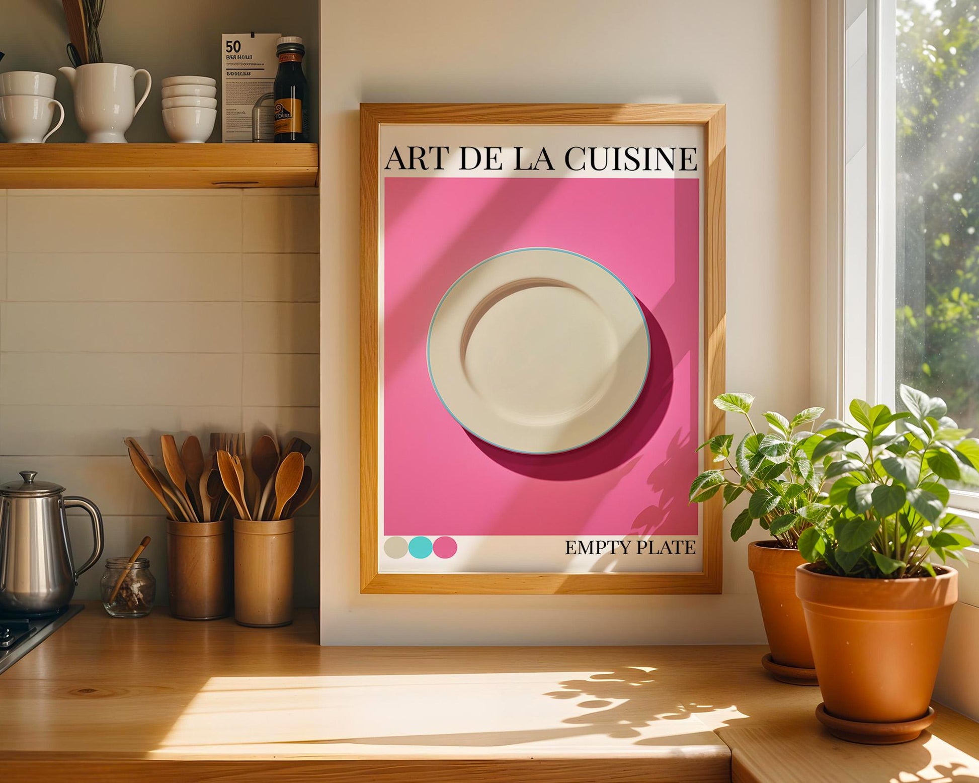 Kitchen Wall Art | Bold Dining Art Print
