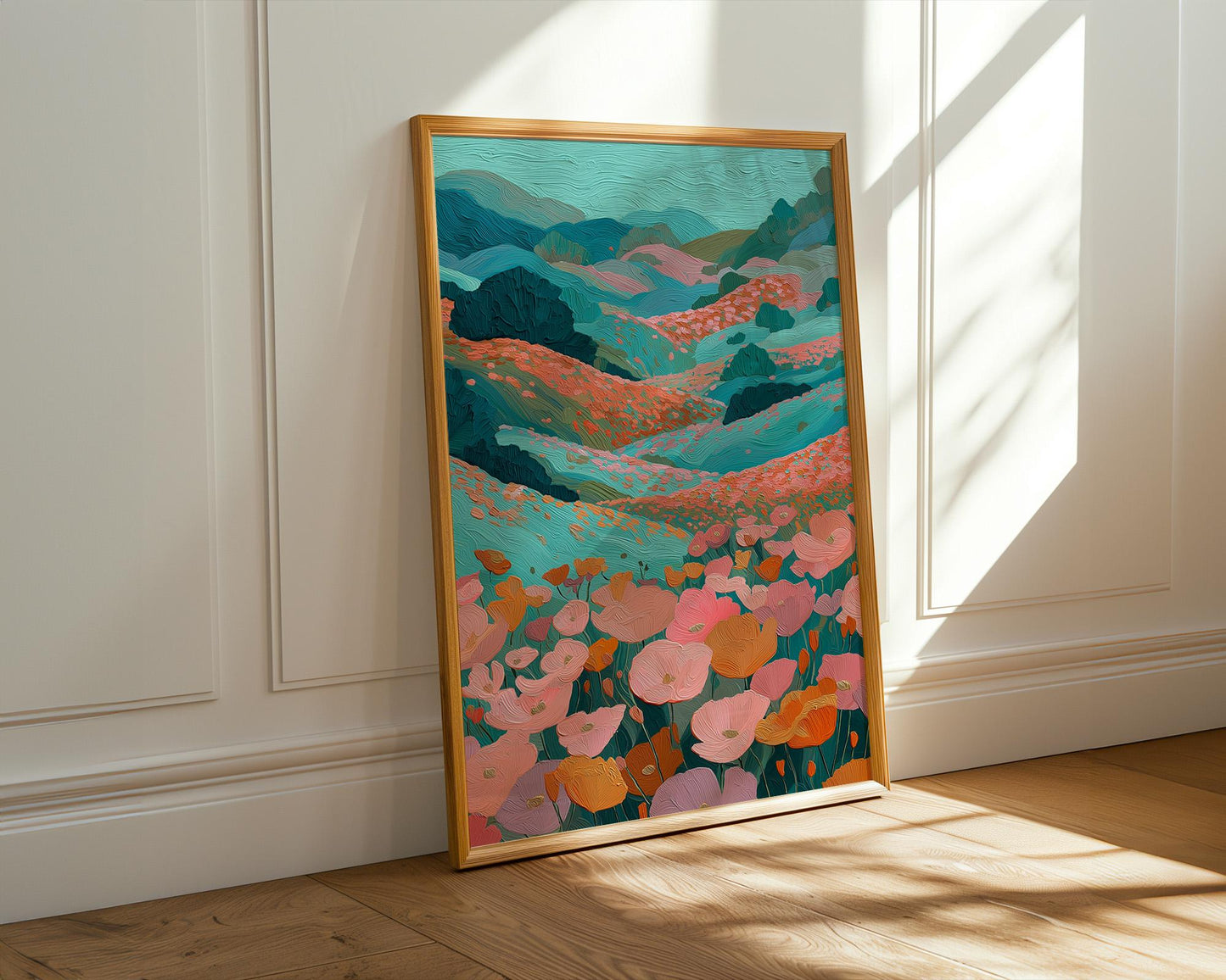 Dopamine Decor | Abstract Floral Print