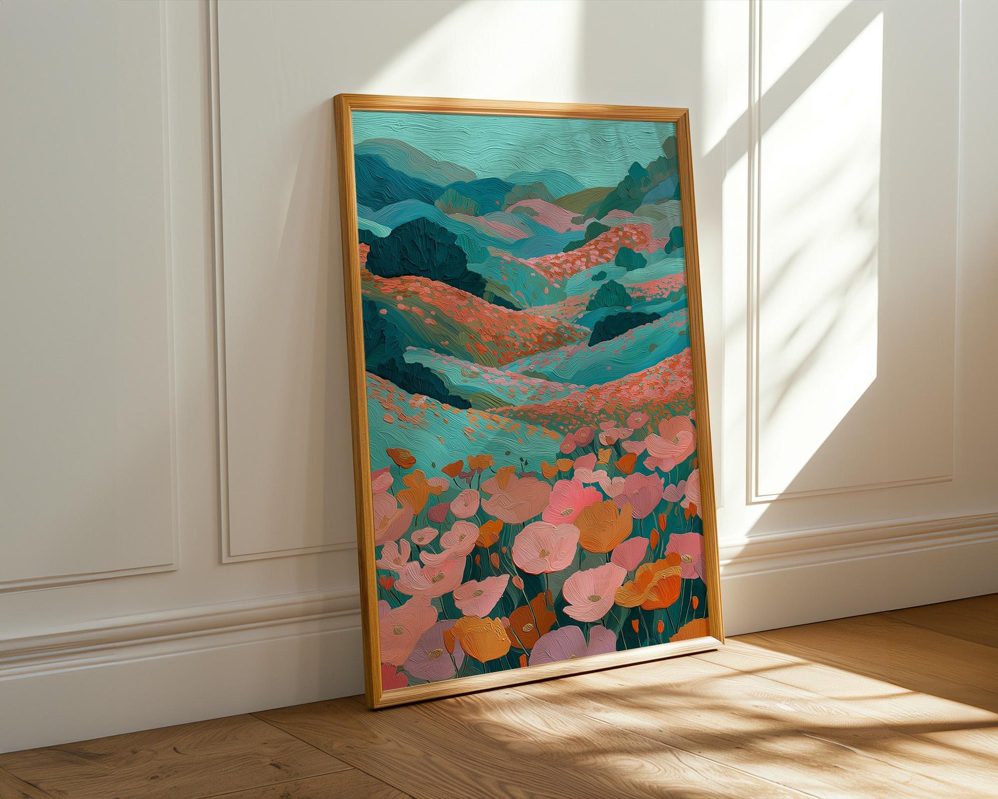 Dopamine Decor | Abstract Floral Print