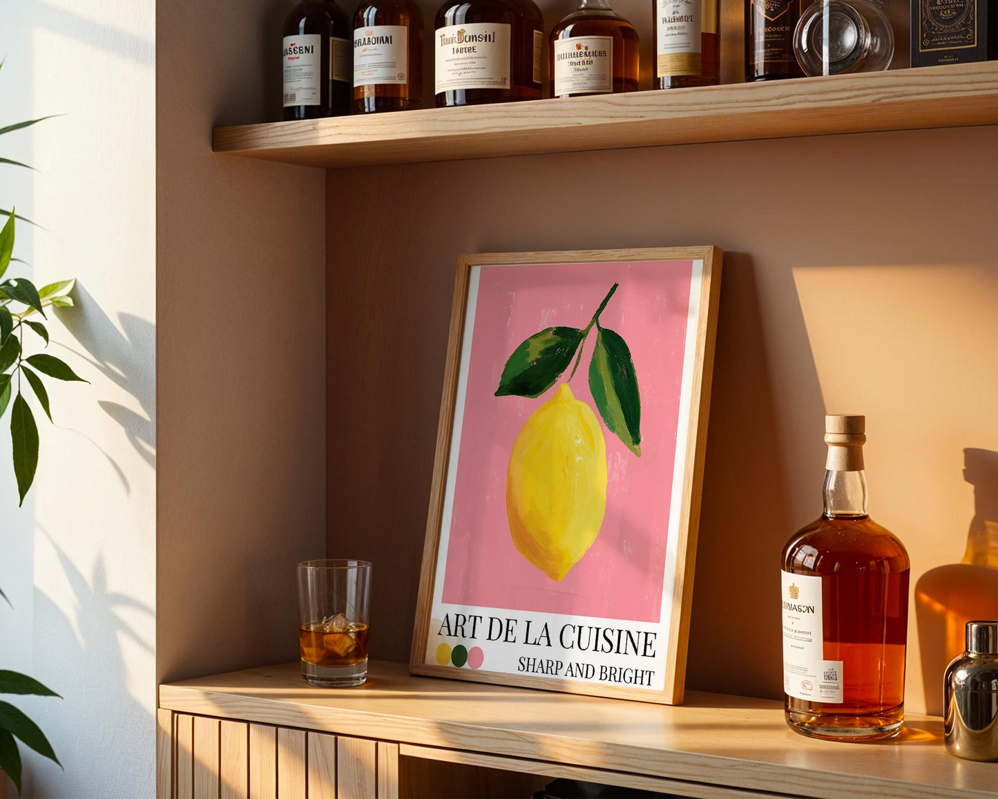 Kitchen Wall Art | Lemon Wall Art