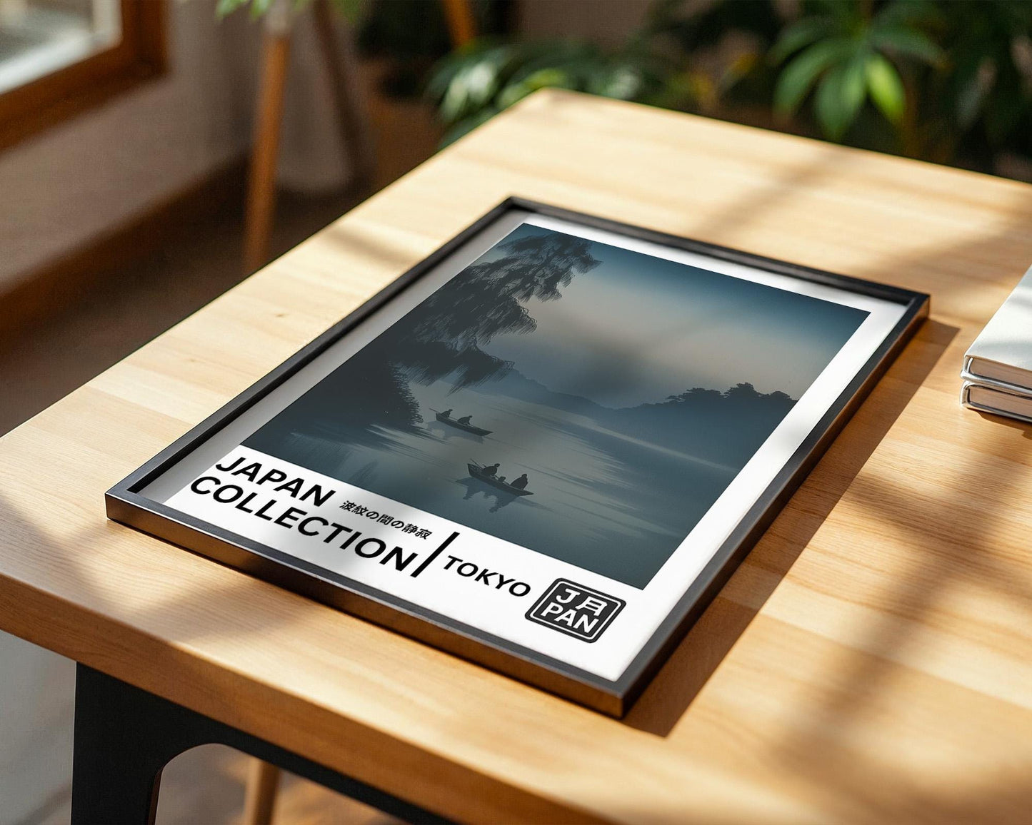 Japanese Wall Art | Misty River Tokyo Collection