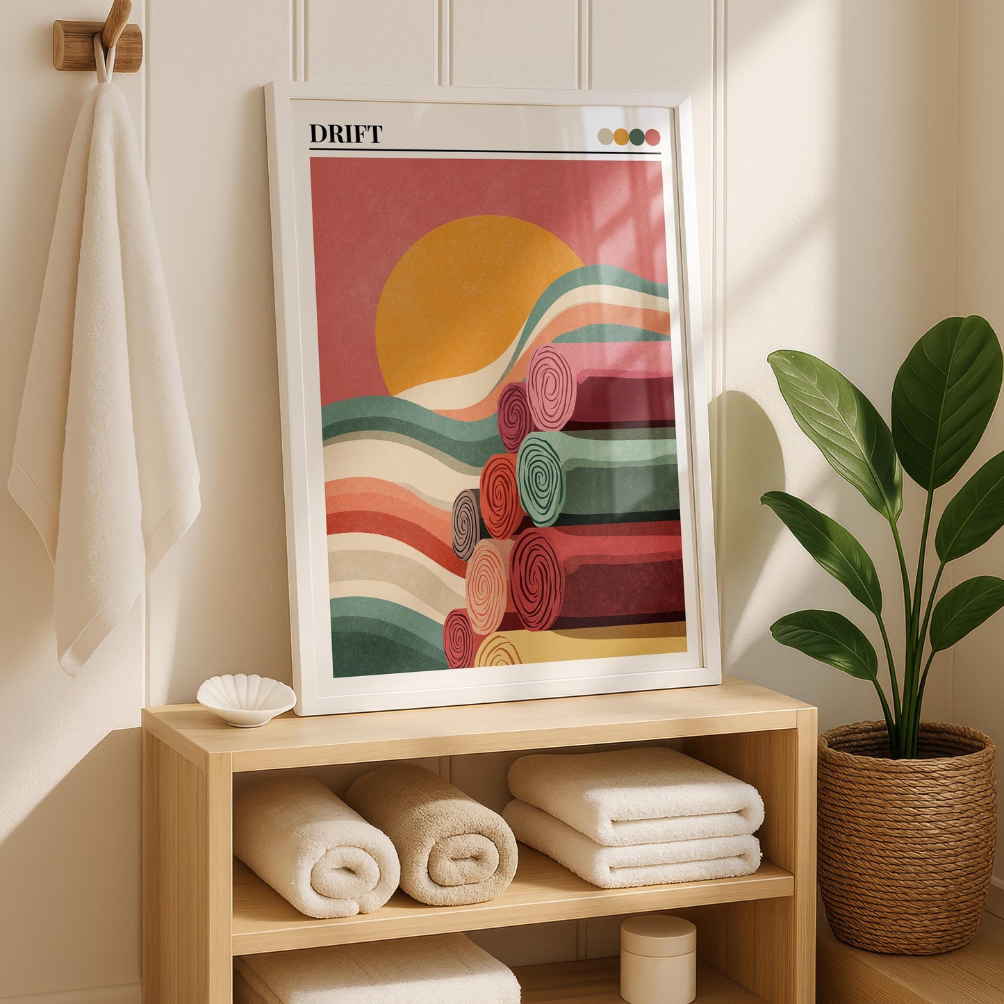 Bathroom Wall Art | Maximalist Wall Art Print