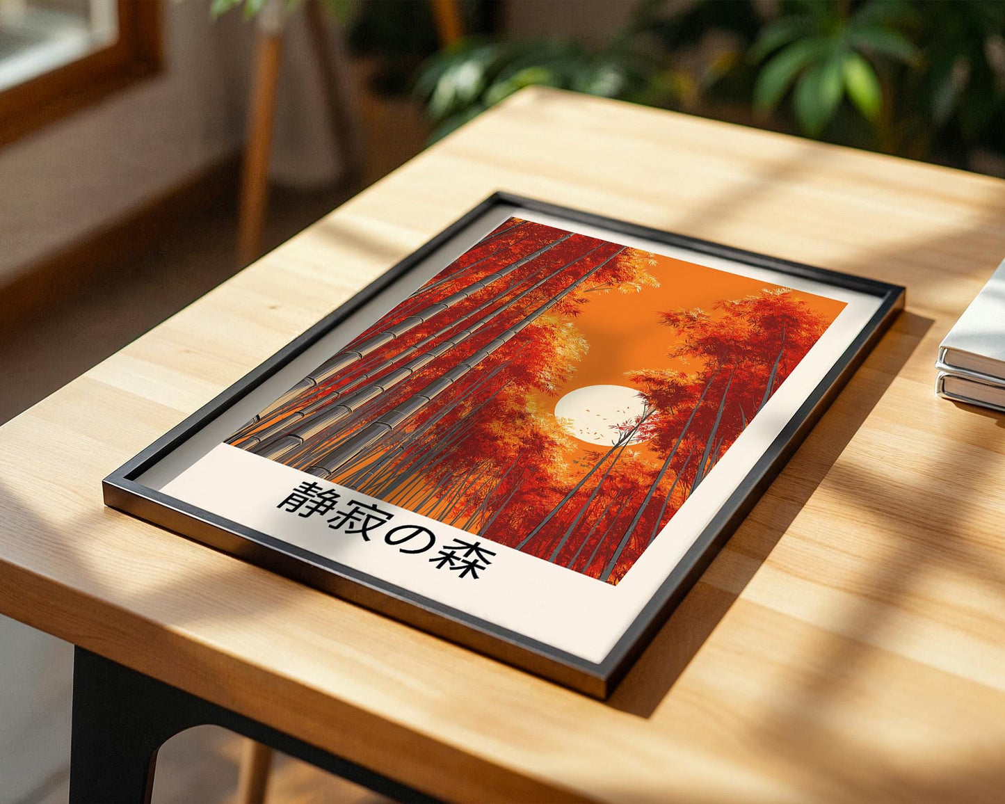 Japanese Wall Art | Japanese Bamboo Art Print
