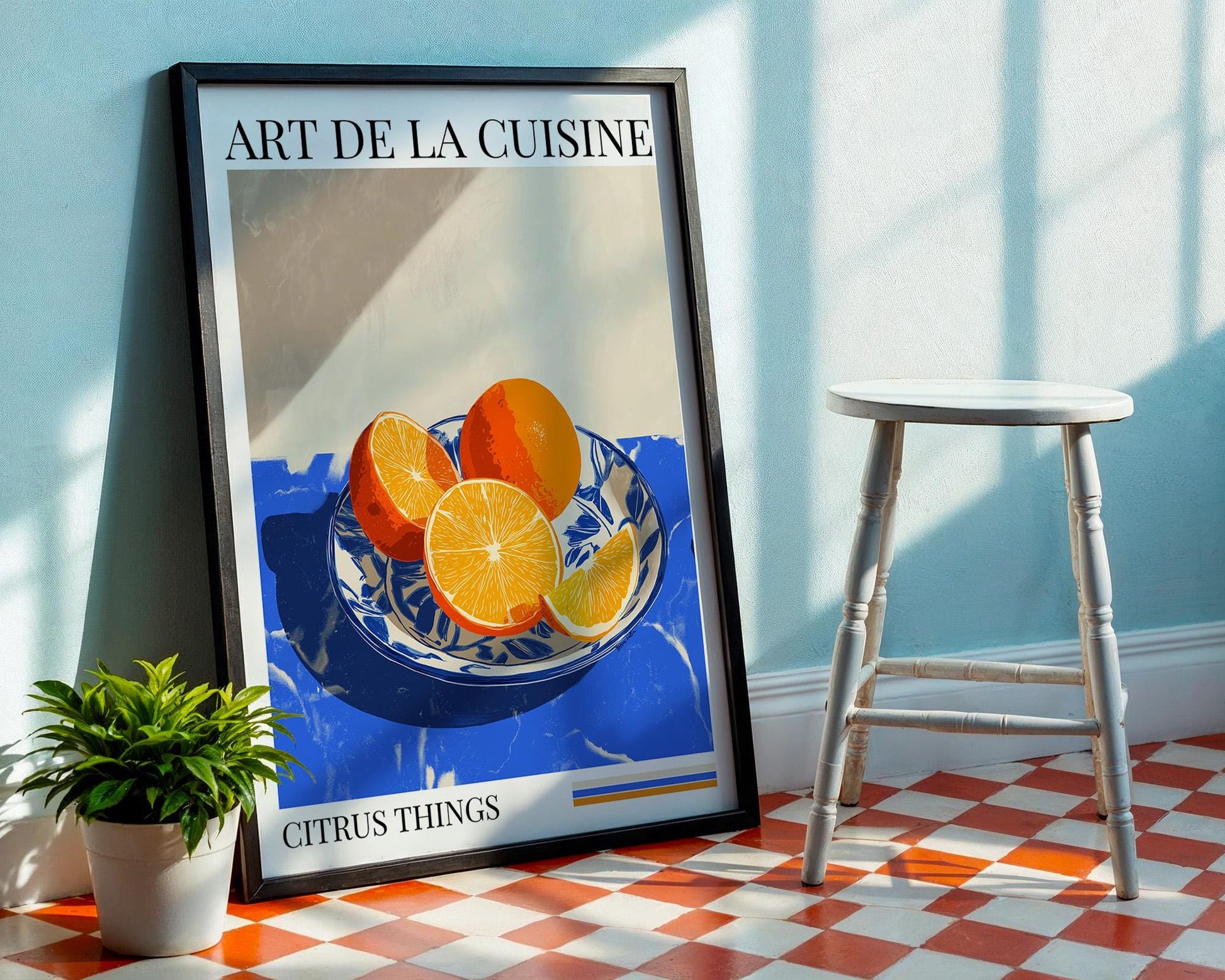 Kitchen Wall Art | Citrus Fruit Wall Art