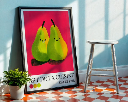 Kitchen Wall Art | Pear Wall Art
