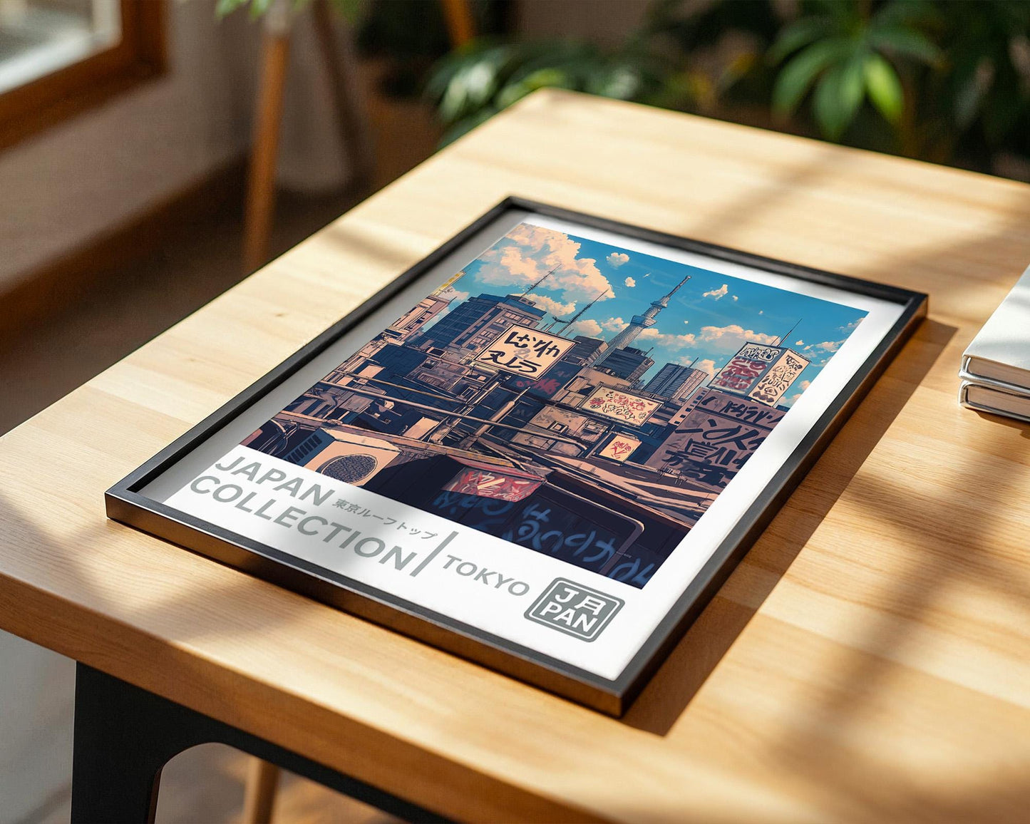 Japanese Wall Art | Tokyo Cityscape Urban Japan Poster