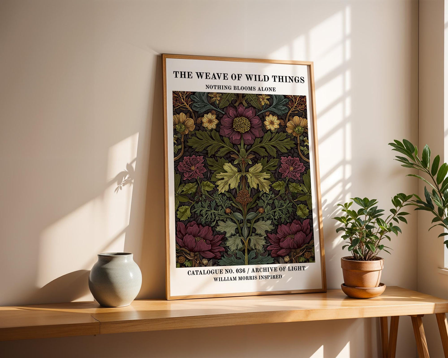 Gallery Wall Art | William Morris Inspired Wall Art