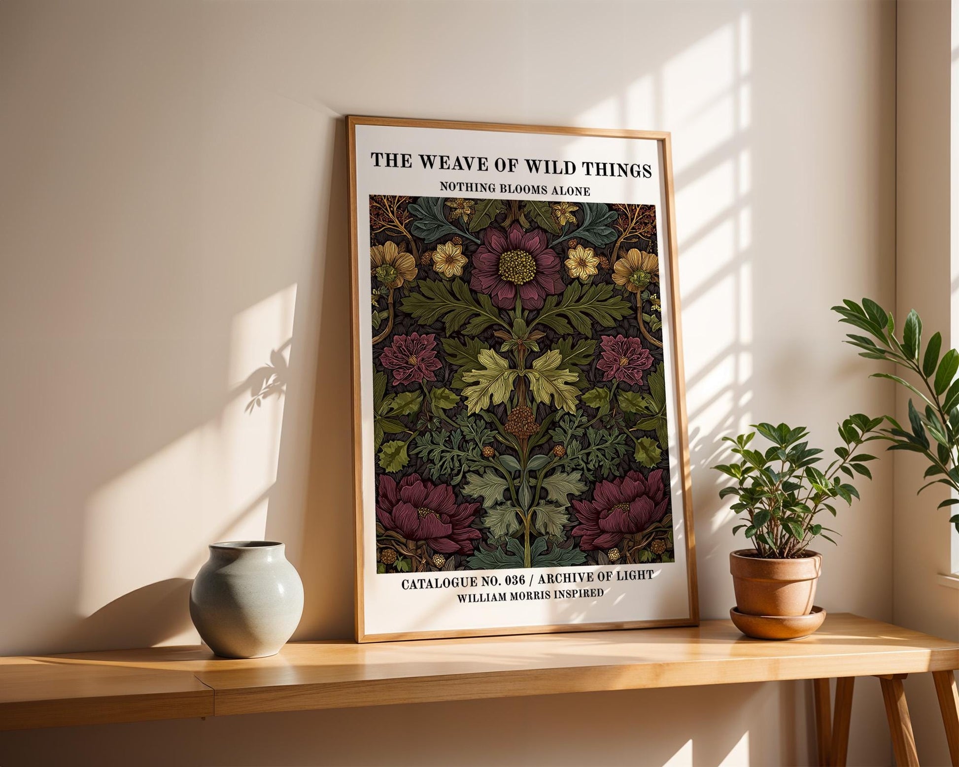 Gallery Wall Art | William Morris Inspired Wall Art