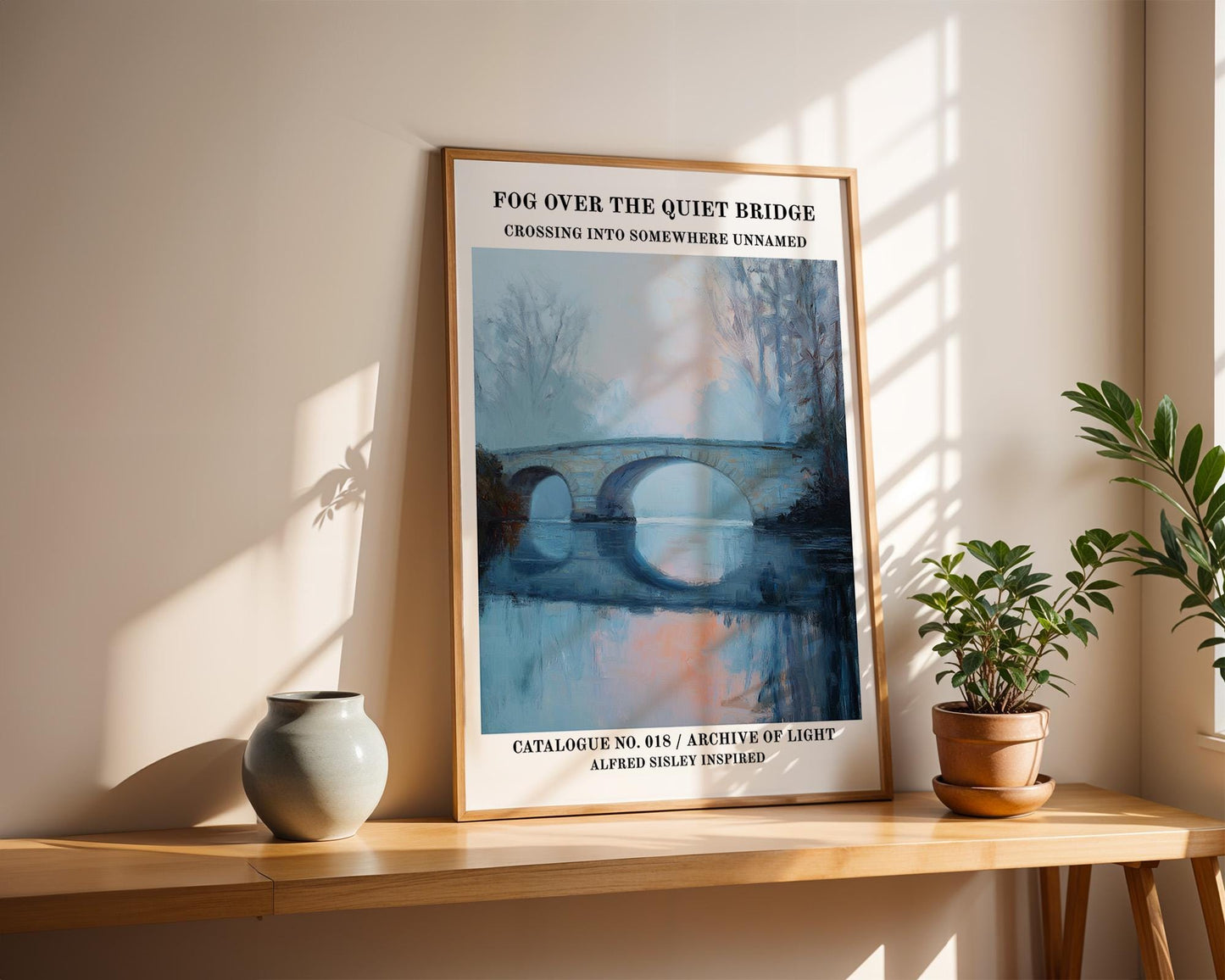 Gallery Wall Art | Alfred Sisley Inspired Wall Art