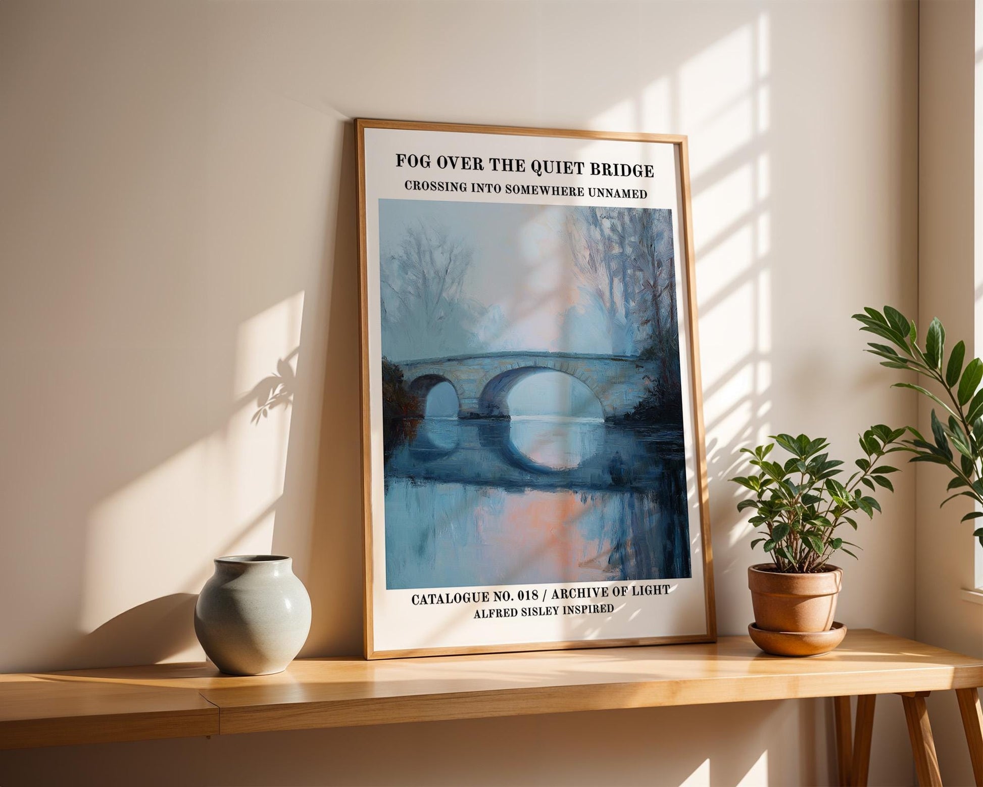 Gallery Wall Art | Alfred Sisley Inspired Wall Art