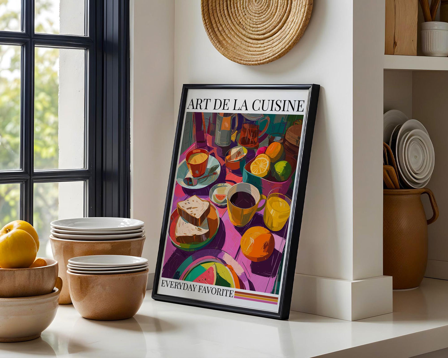 Kitchen Wall Art | Colorful Kitchen Decor