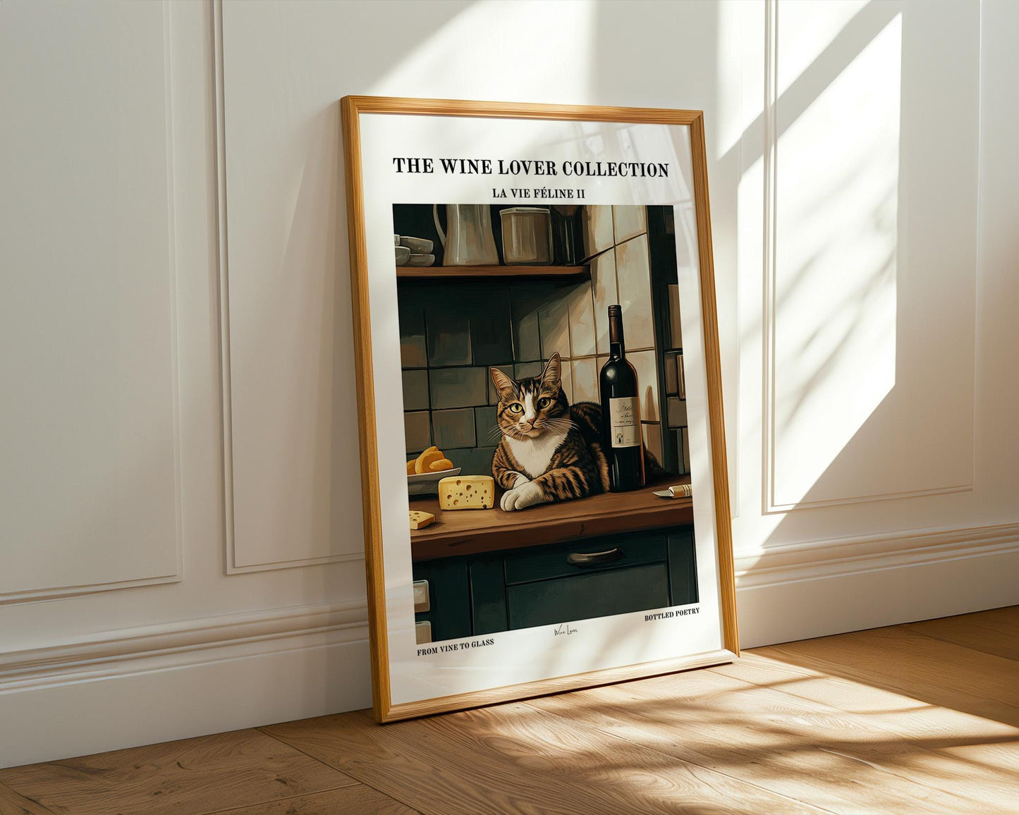 Kitchen Wall Art | Cat Kitchen Poster