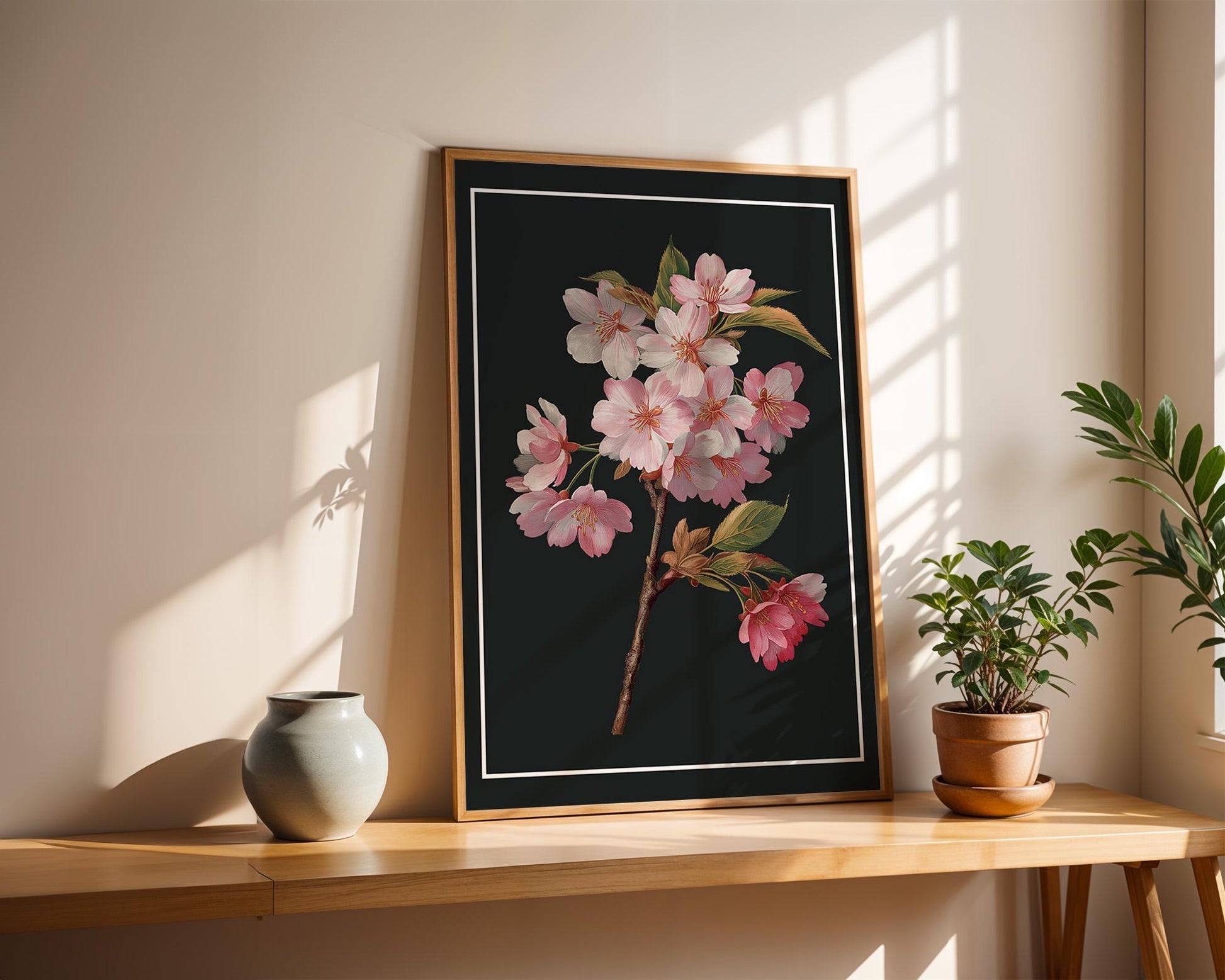 Flower Wall Decor | Modern Floral Print