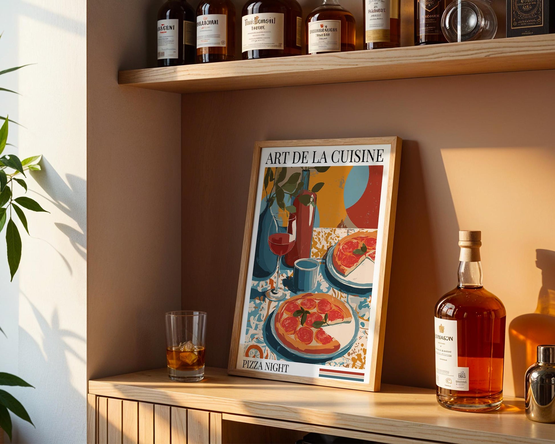 Kitchen Wall Art | Pizza Wall Art