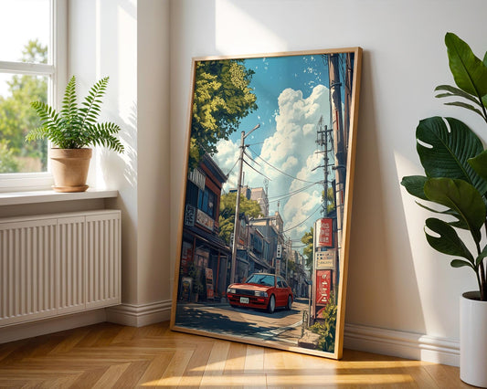 Japanese Wall Art | Japanese Street Print