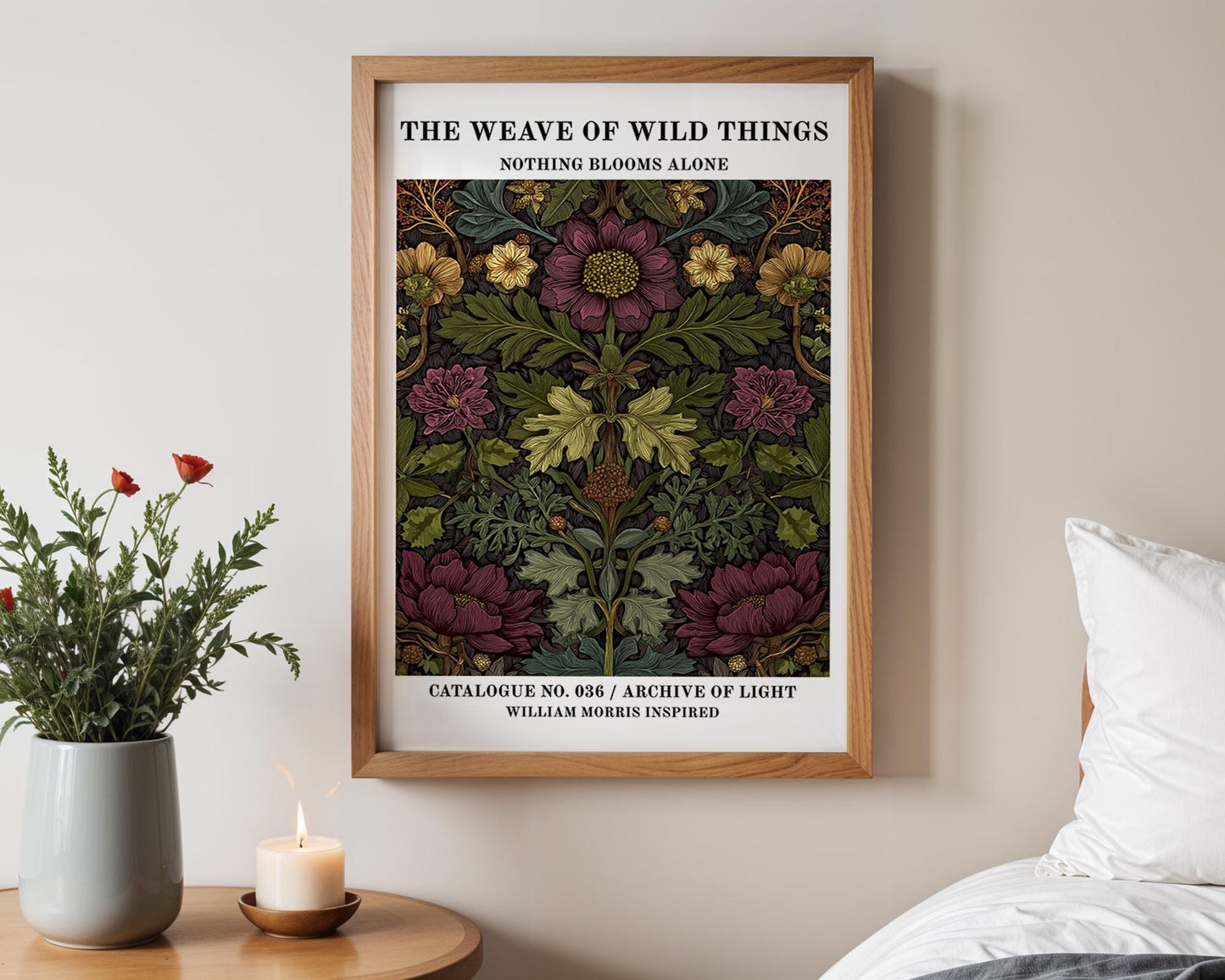 Gallery Wall Art | William Morris Inspired Wall Art