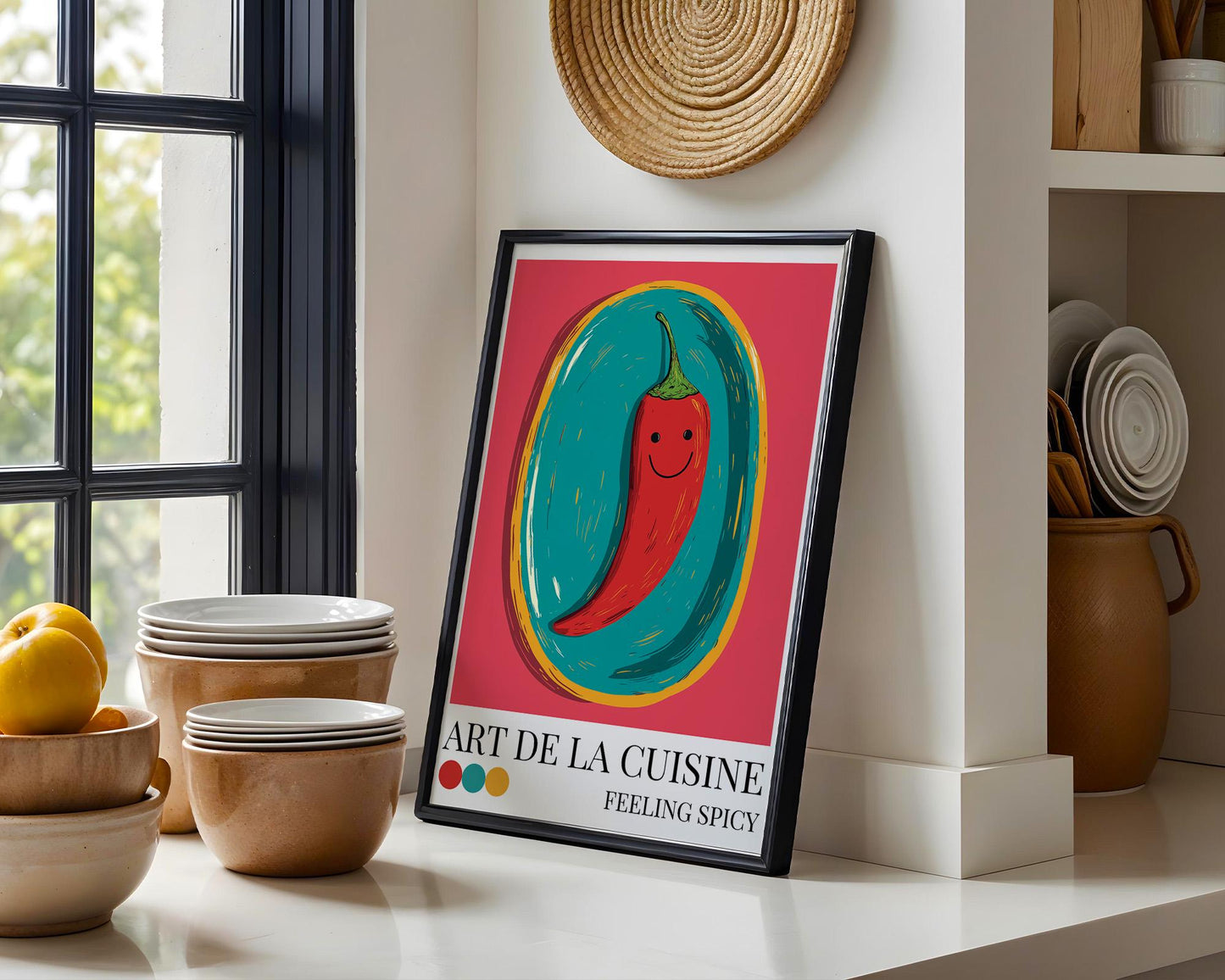 Kitchen Wall Art | Chili Wall Decor