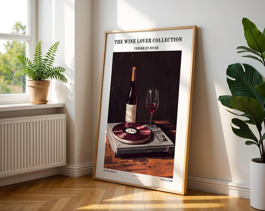 Kitchen Wall Art | Modern Kitchen Art For Wine Lover