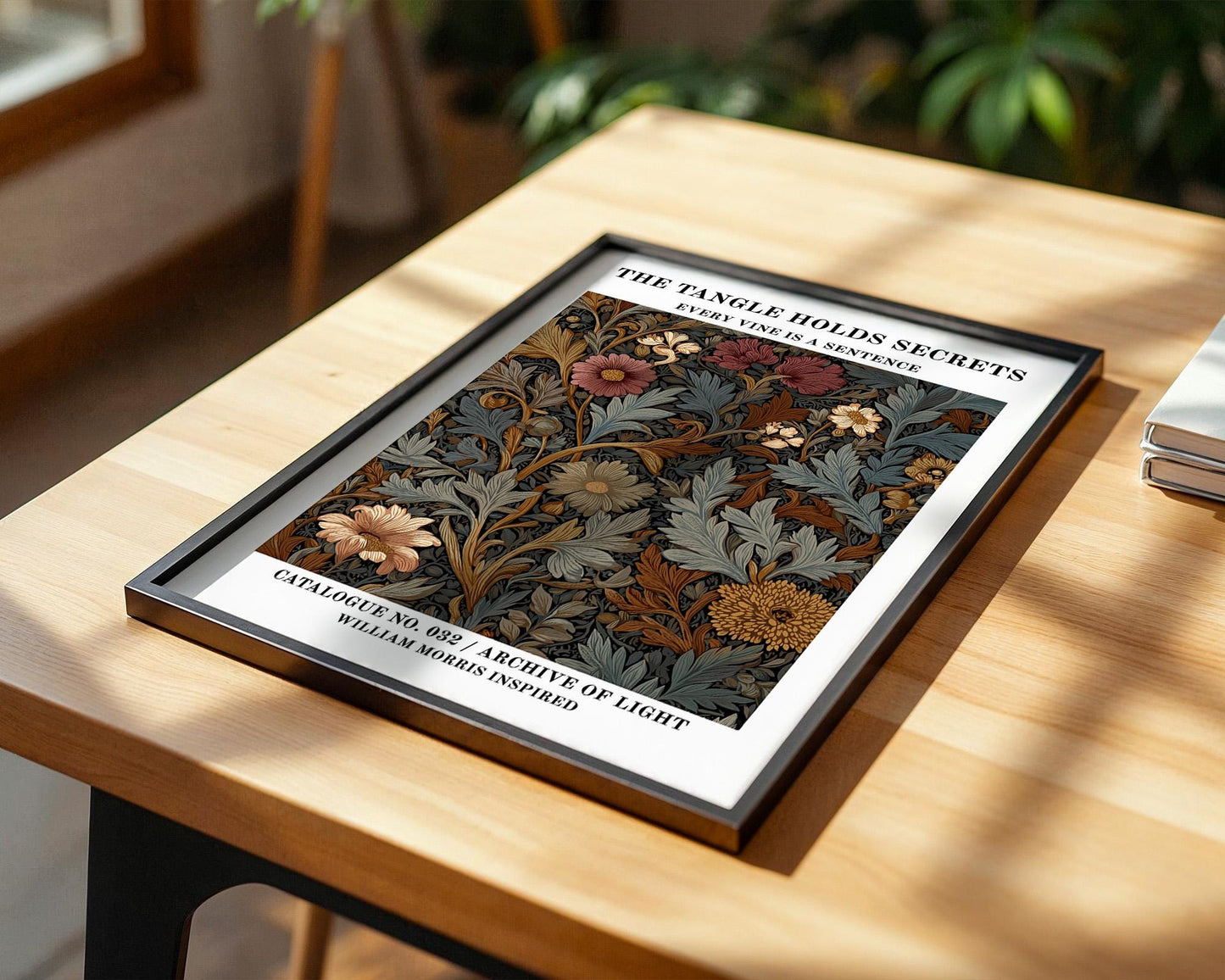 Gallery Wall Art | William Morris Inspired Botanical Print