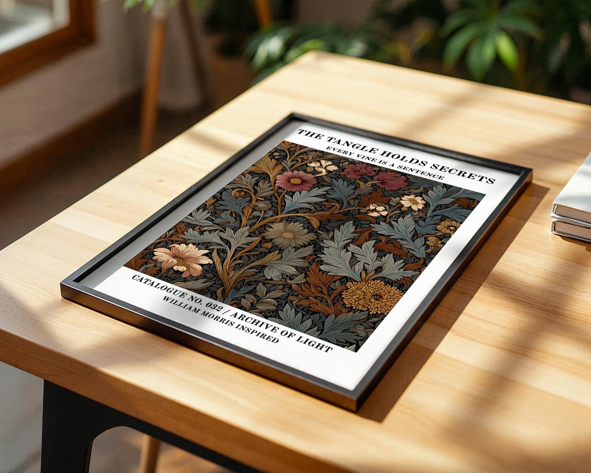 Gallery Wall Art | William Morris Inspired Botanical Print