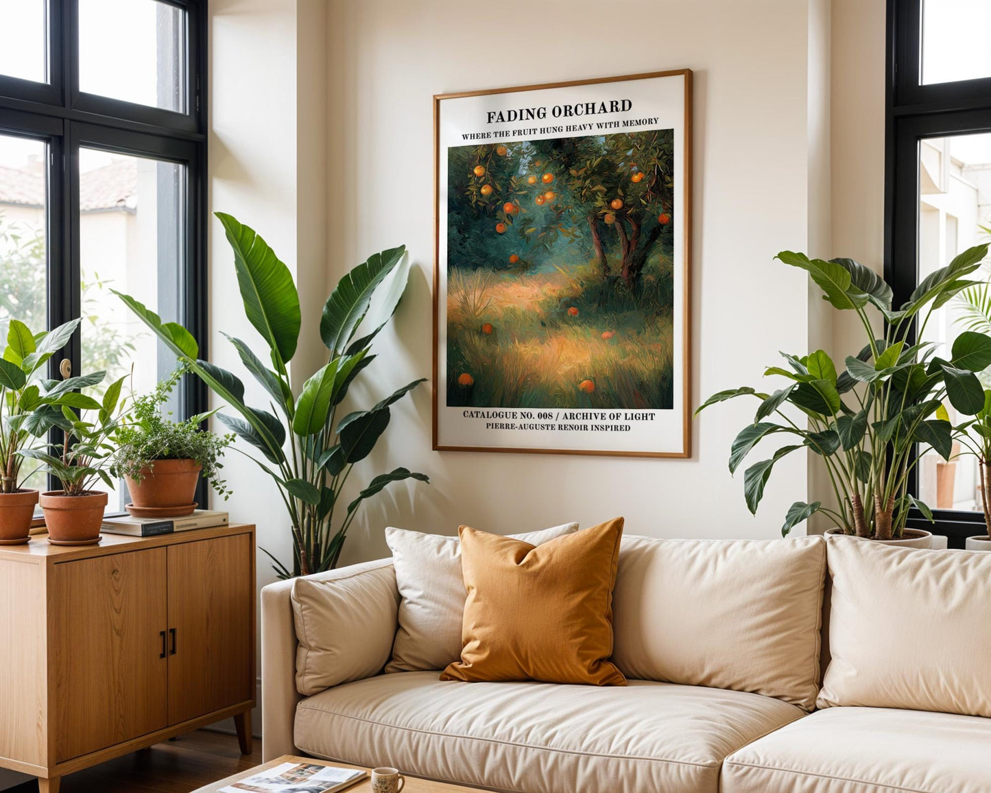 Gallery Wall Art | Vintage Orchard Print