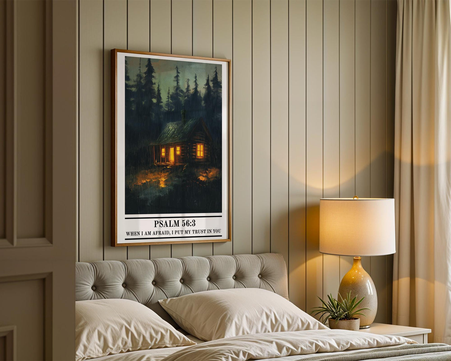 Christian Wall Art | Psalm 56:3 Print