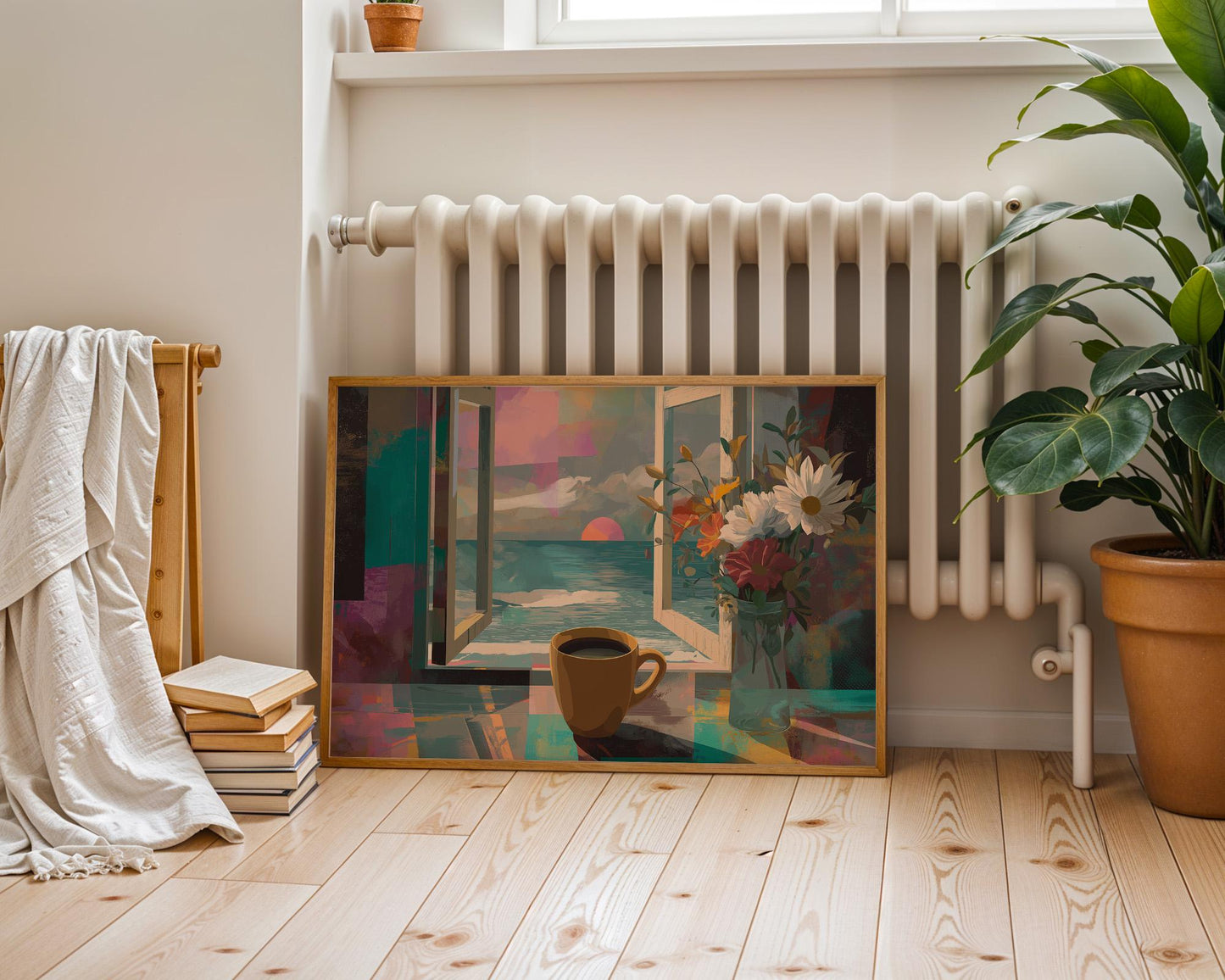 Dopamine Decor | Abstract Floral Print