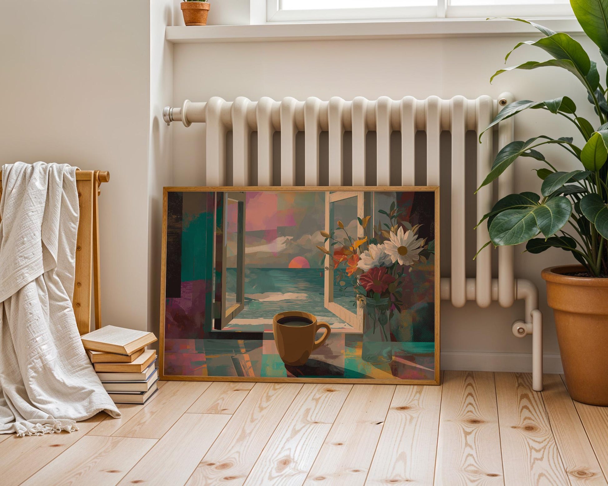 Dopamine Decor | Abstract Floral Print