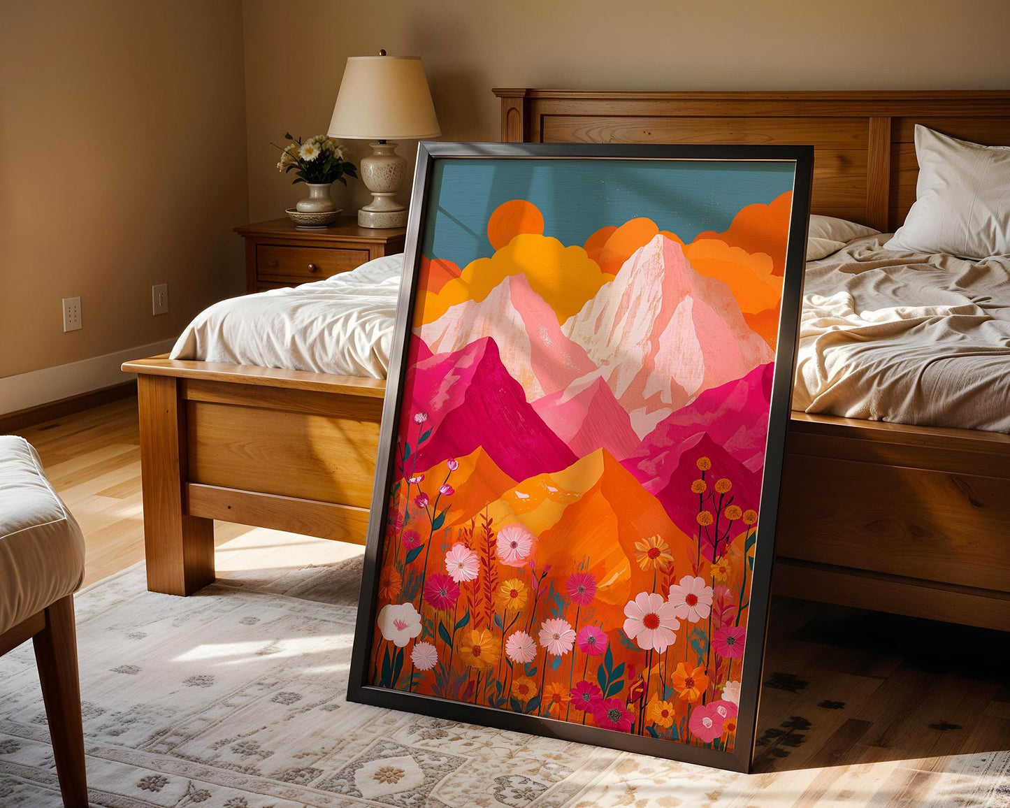 Dopamine Decor | Abstract Landscape Art Print