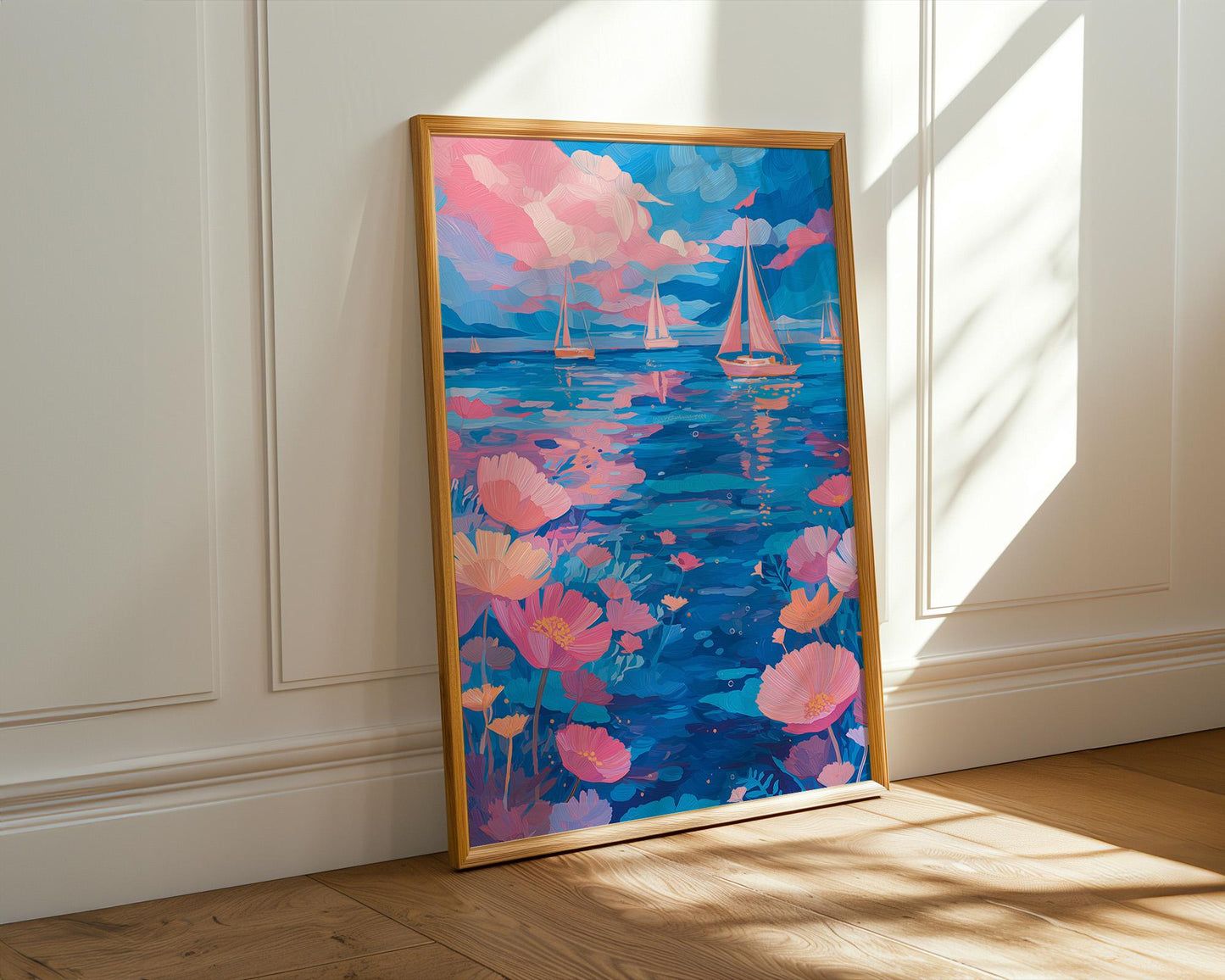 Dopamine Decor | Abstract Ocean Wall Art