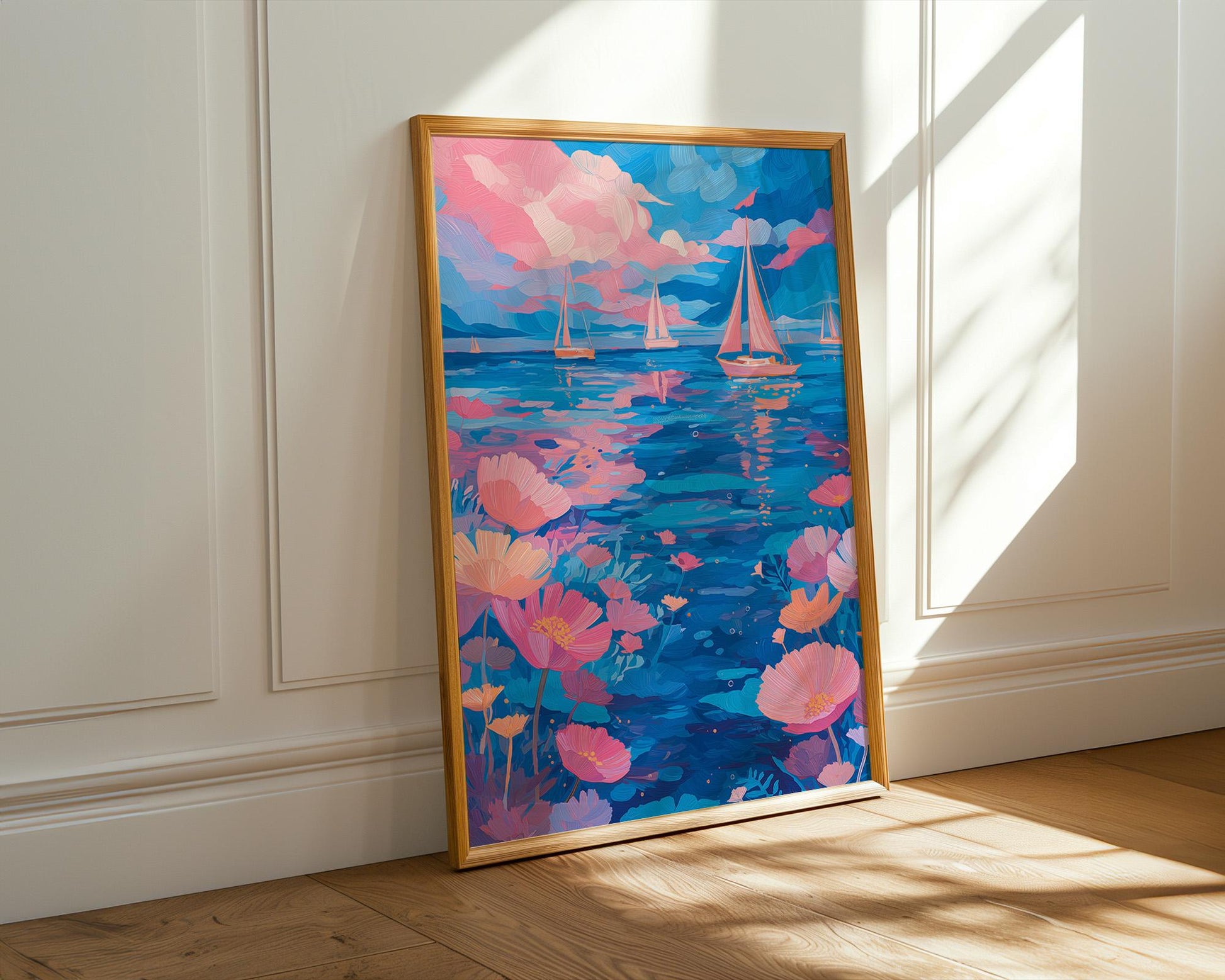Dopamine Decor | Abstract Ocean Wall Art