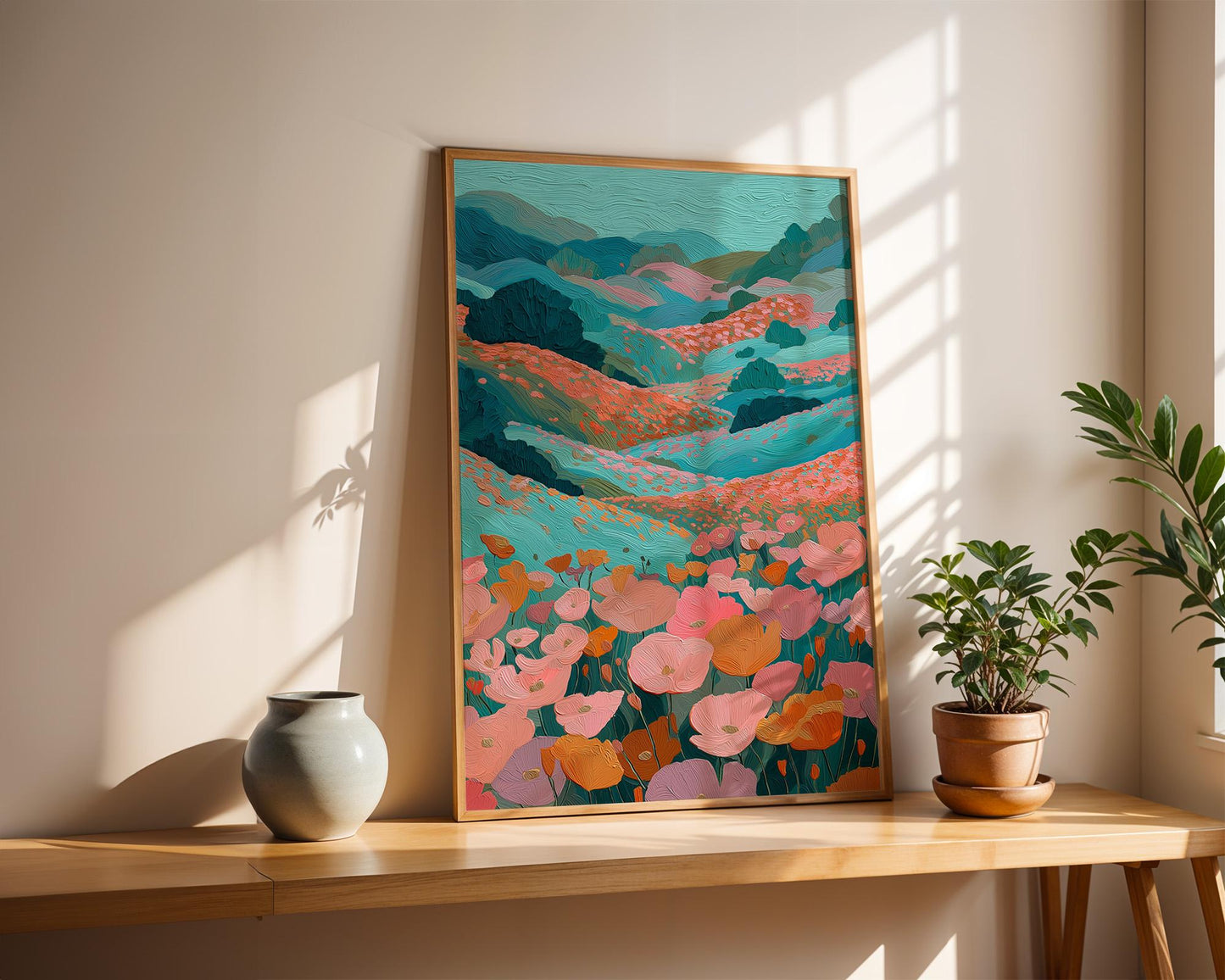 Dopamine Decor | Abstract Floral Print
