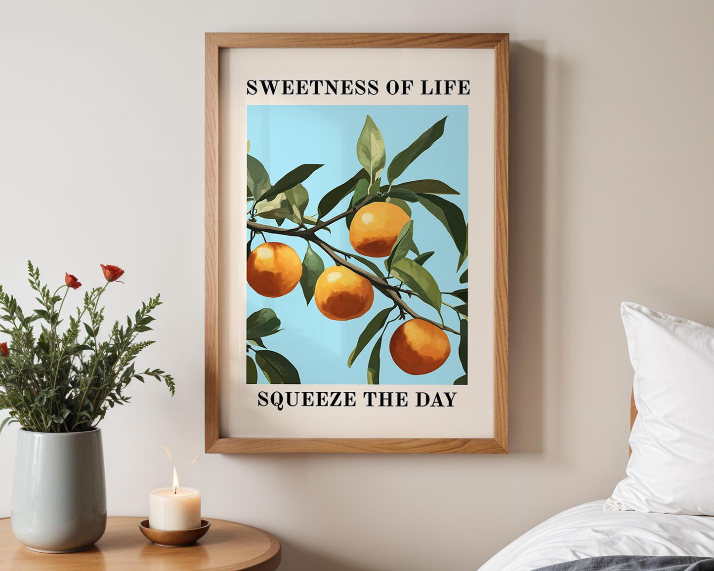 Kitchen Wall Art | Orange Tree Poster