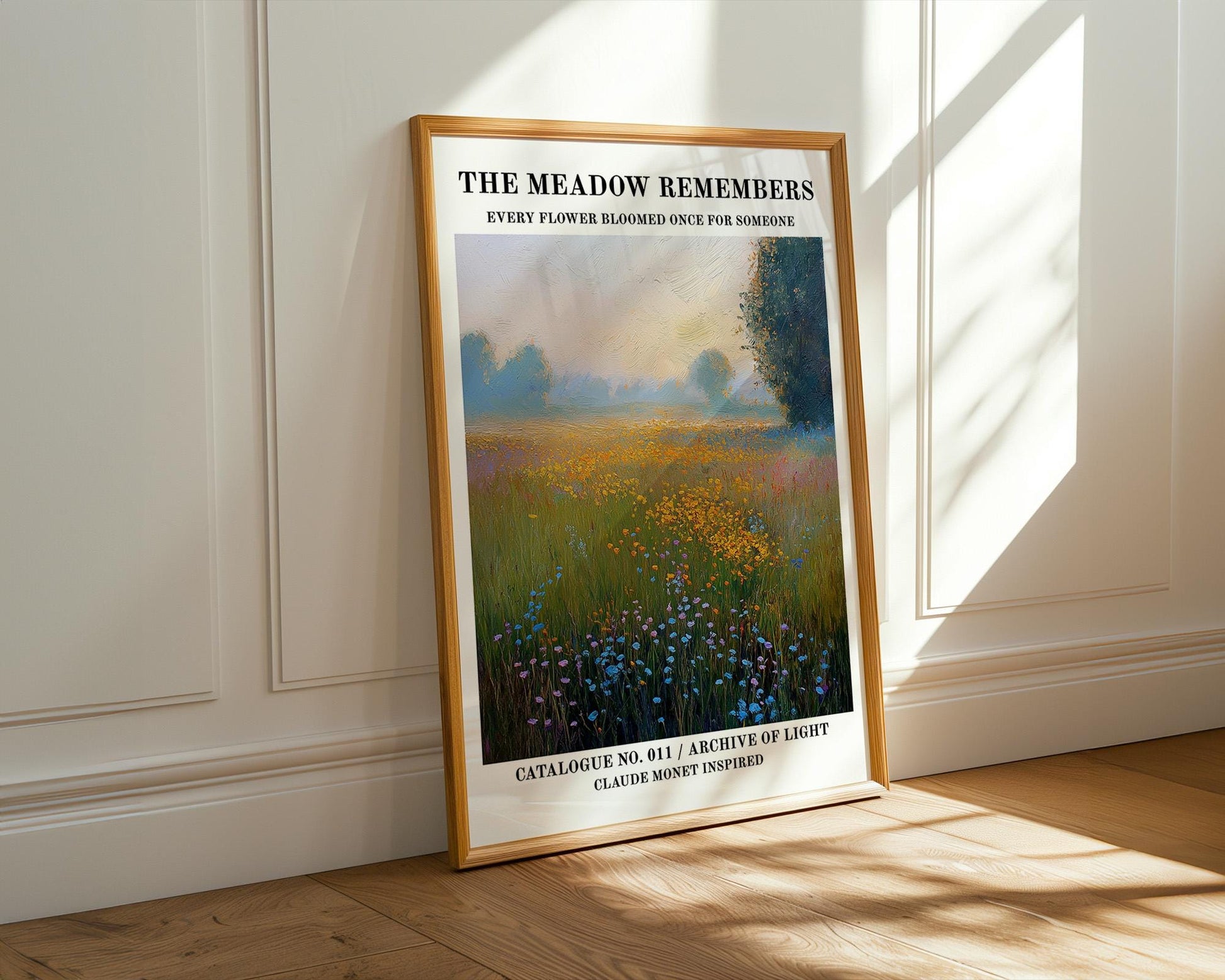 Gallery Wall Art | Monet Inspired Wall Art