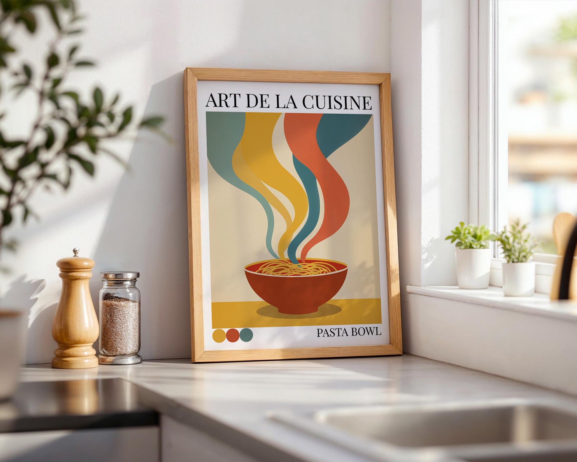 Kitchen Wall Art | Pasta Poster