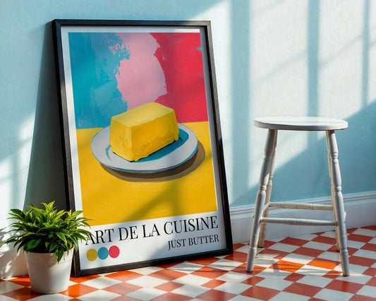Kitchen Wall Art | Butter Art Print