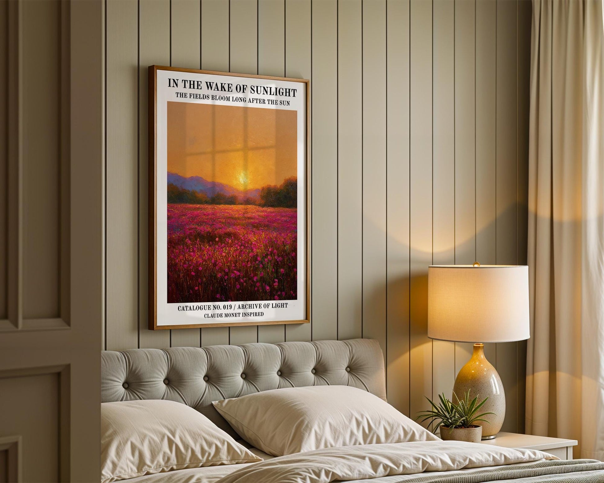 Gallery Wall Art | Impressionist Floral Poster