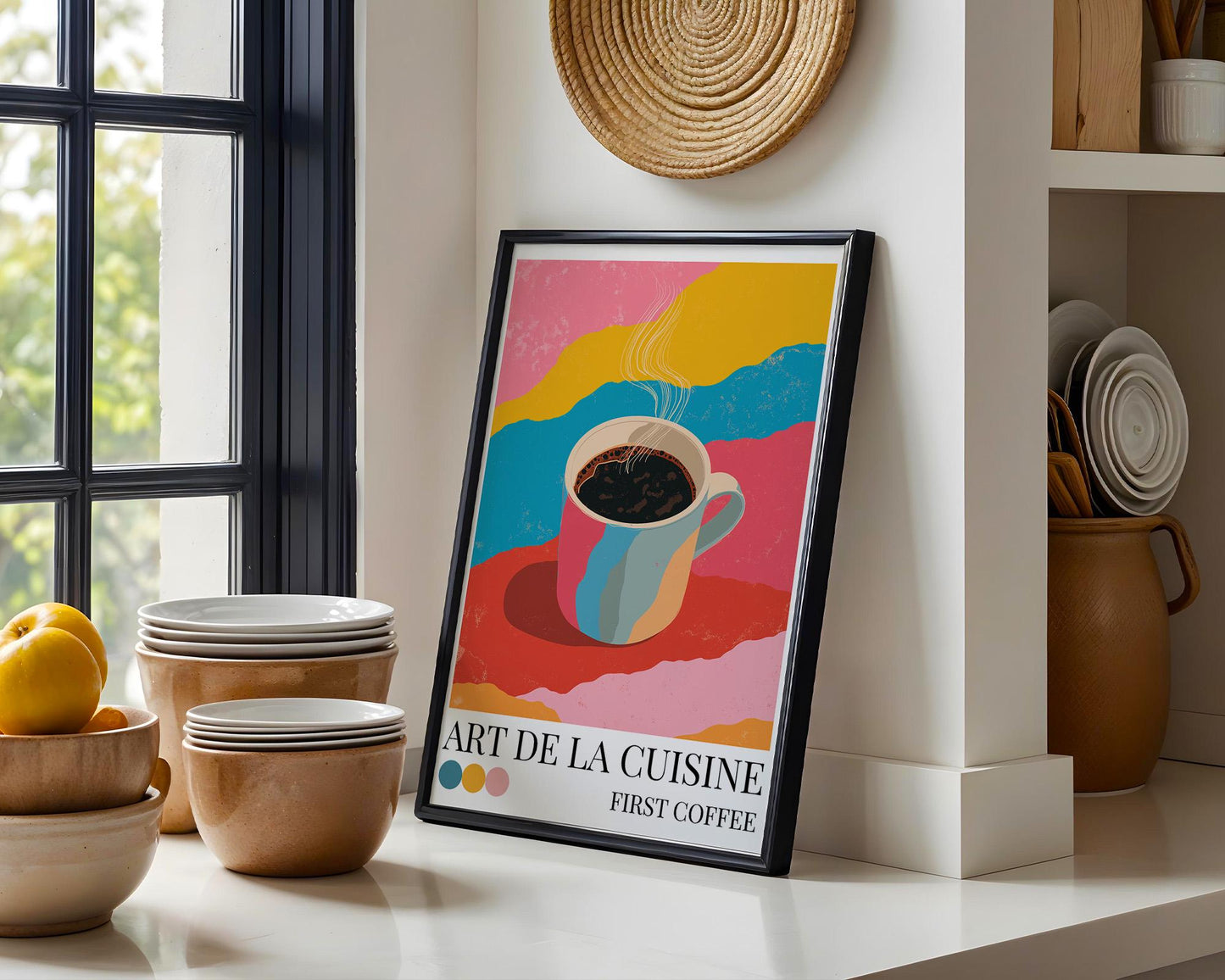 Kitchen Wall Art | Bold Coffee Art