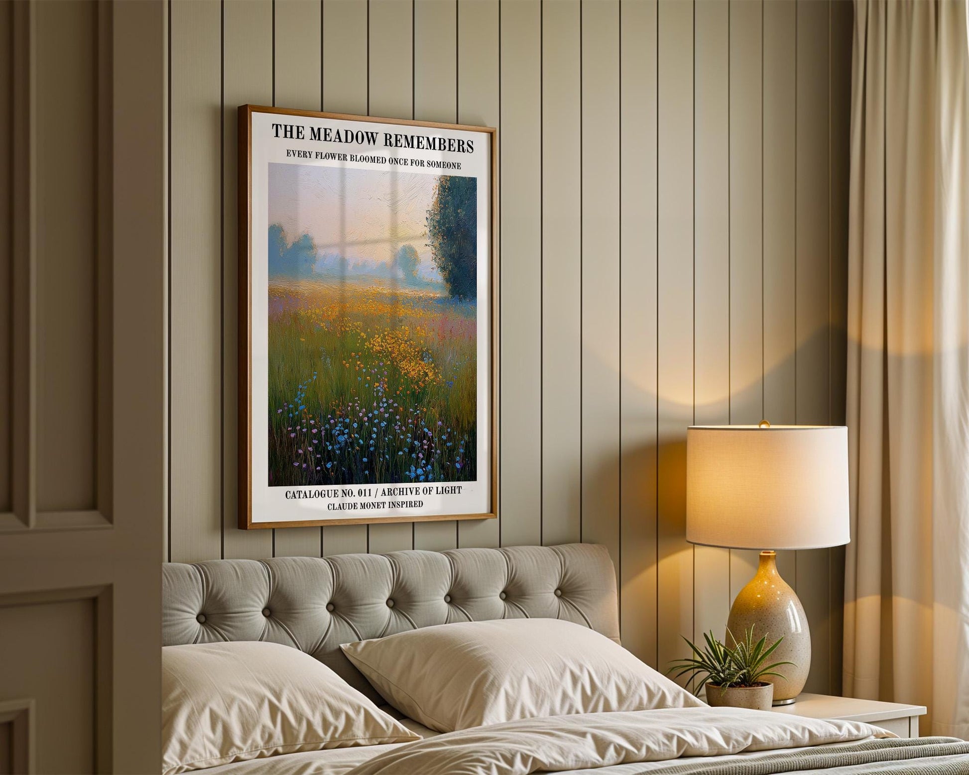 Gallery Wall Art | Monet Inspired Wall Art