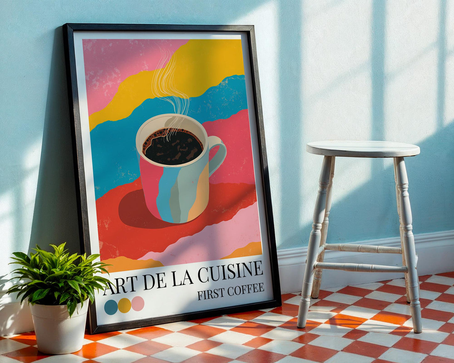 Kitchen Wall Art | Bold Coffee Art