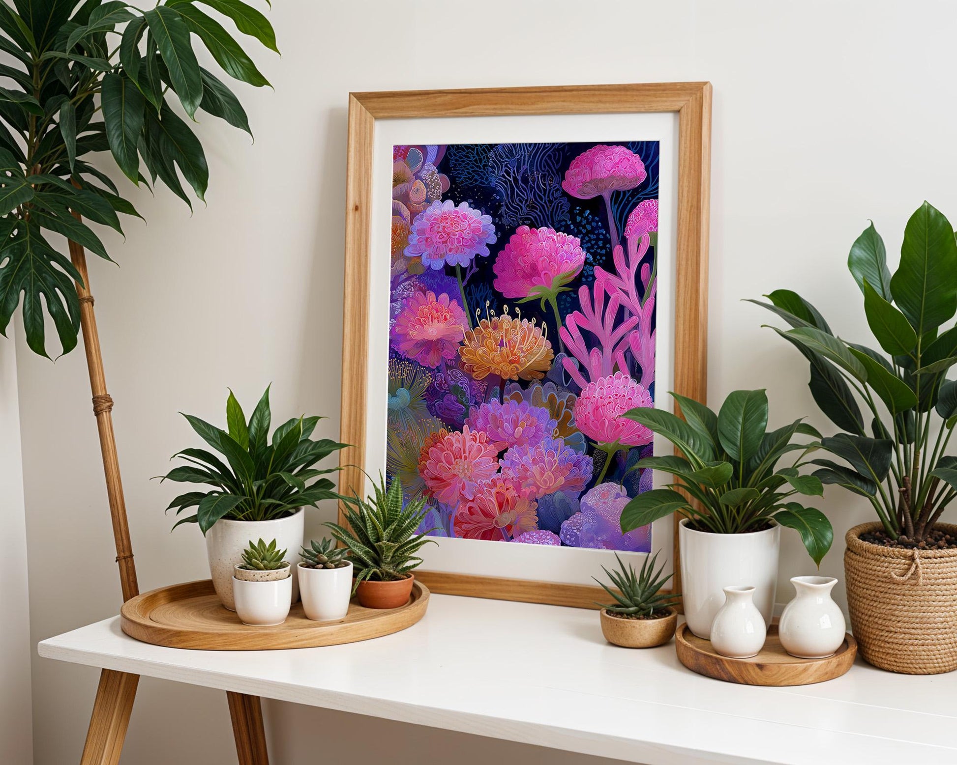 Dopamine Decor | Coral Reef Print
