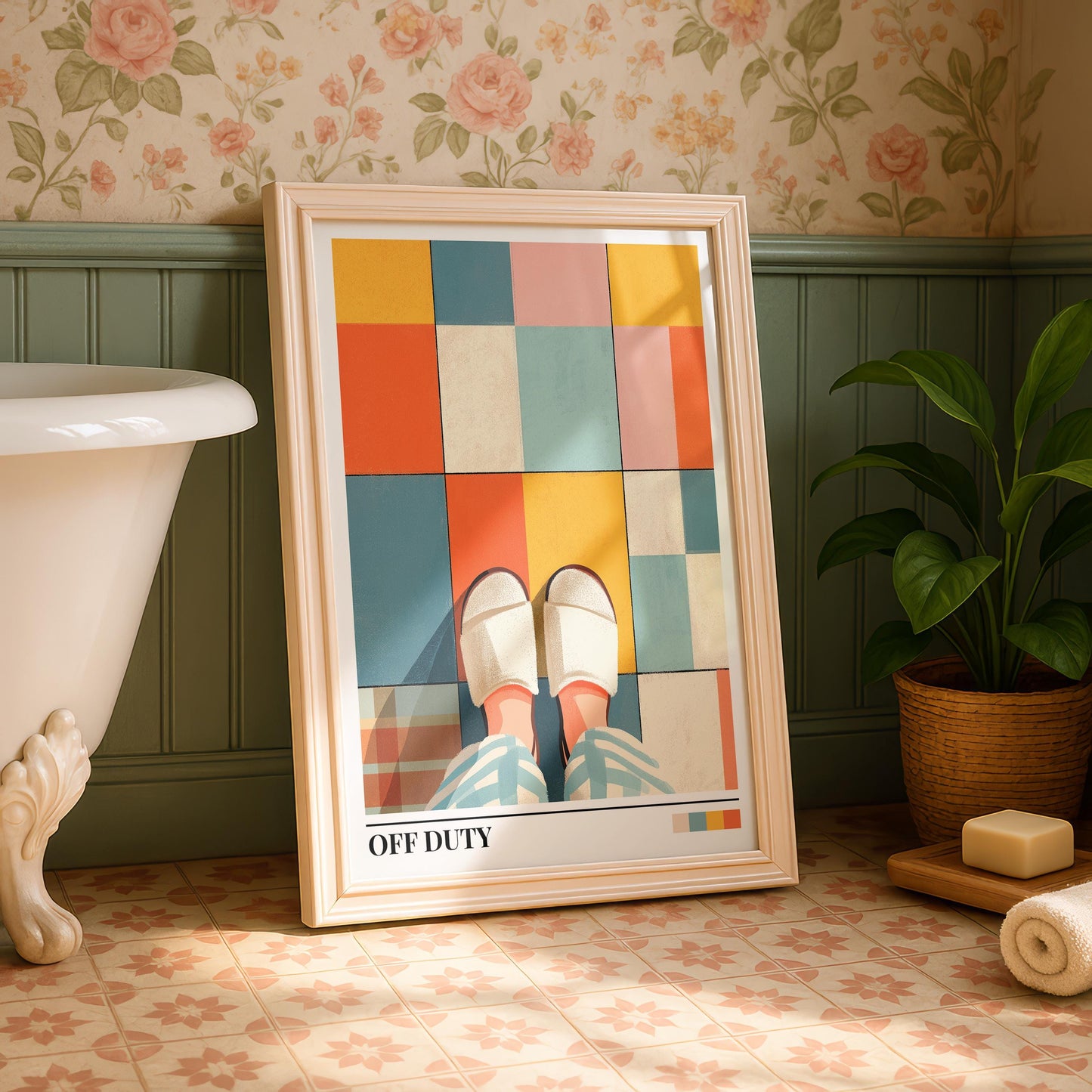 Bathroom Wall Art | Modern Bathroom Wall Art