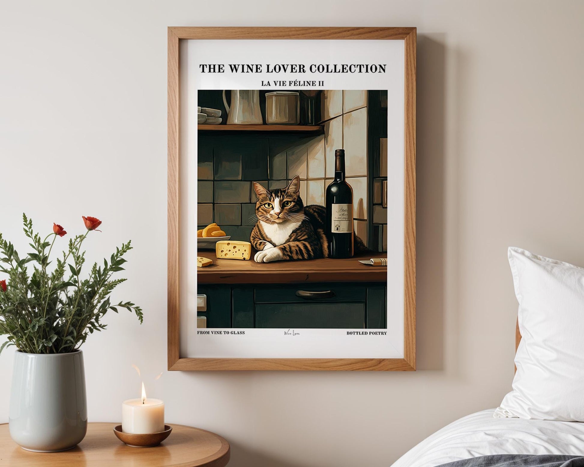 Kitchen Wall Art | Cat Kitchen Poster